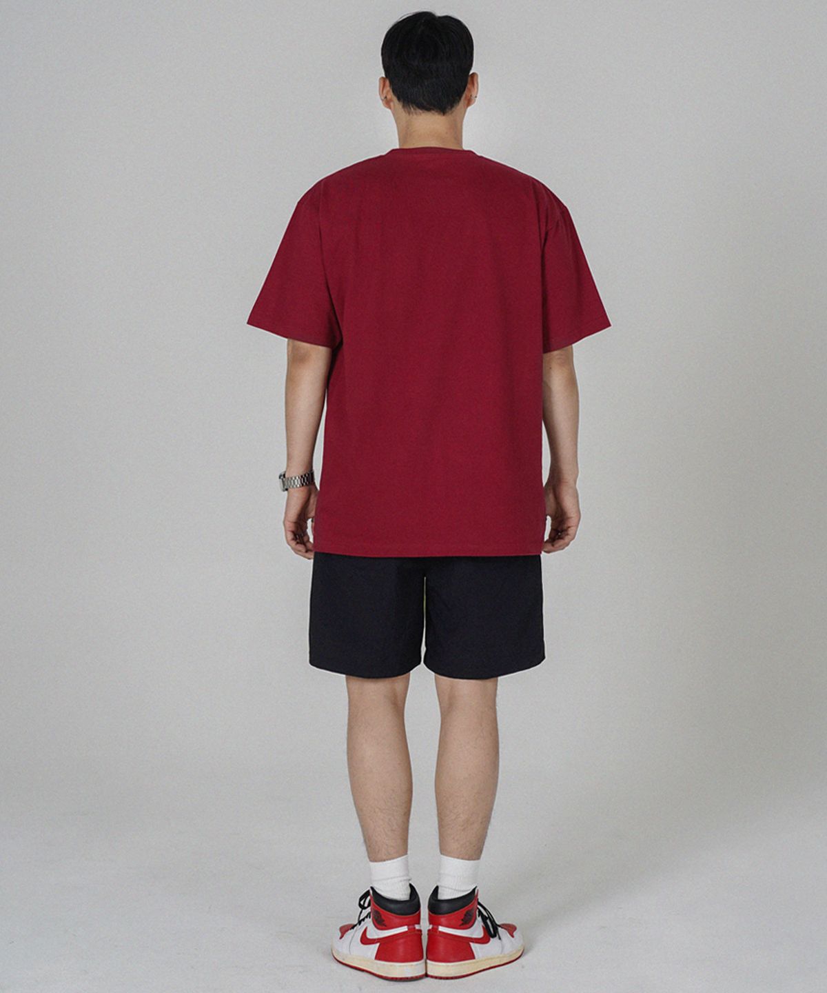 더마일(THEMILE) 1984 GARMENTS CREW [BURGANDY]