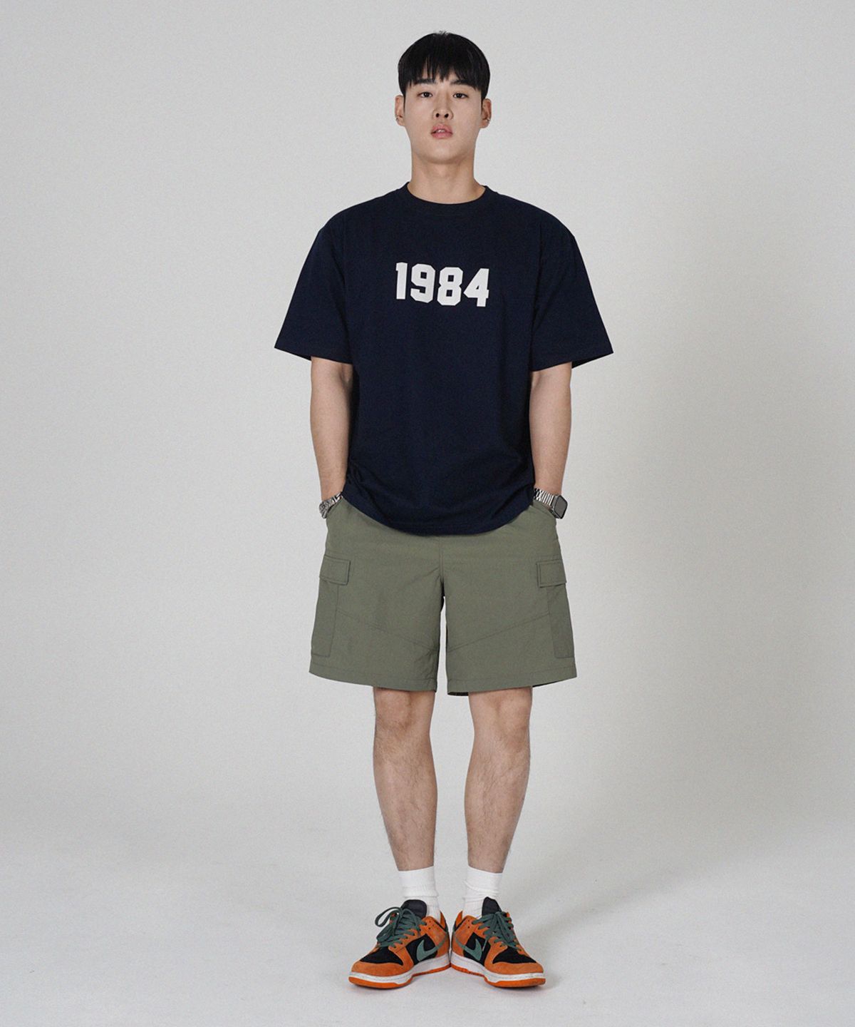 더마일(THEMILE) 1984 GARMENTS CREW [NAVY]