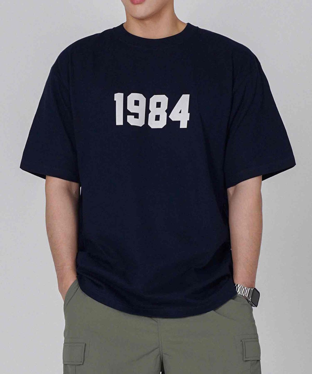 더마일(THEMILE) 1984 GARMENTS CREW [NAVY]