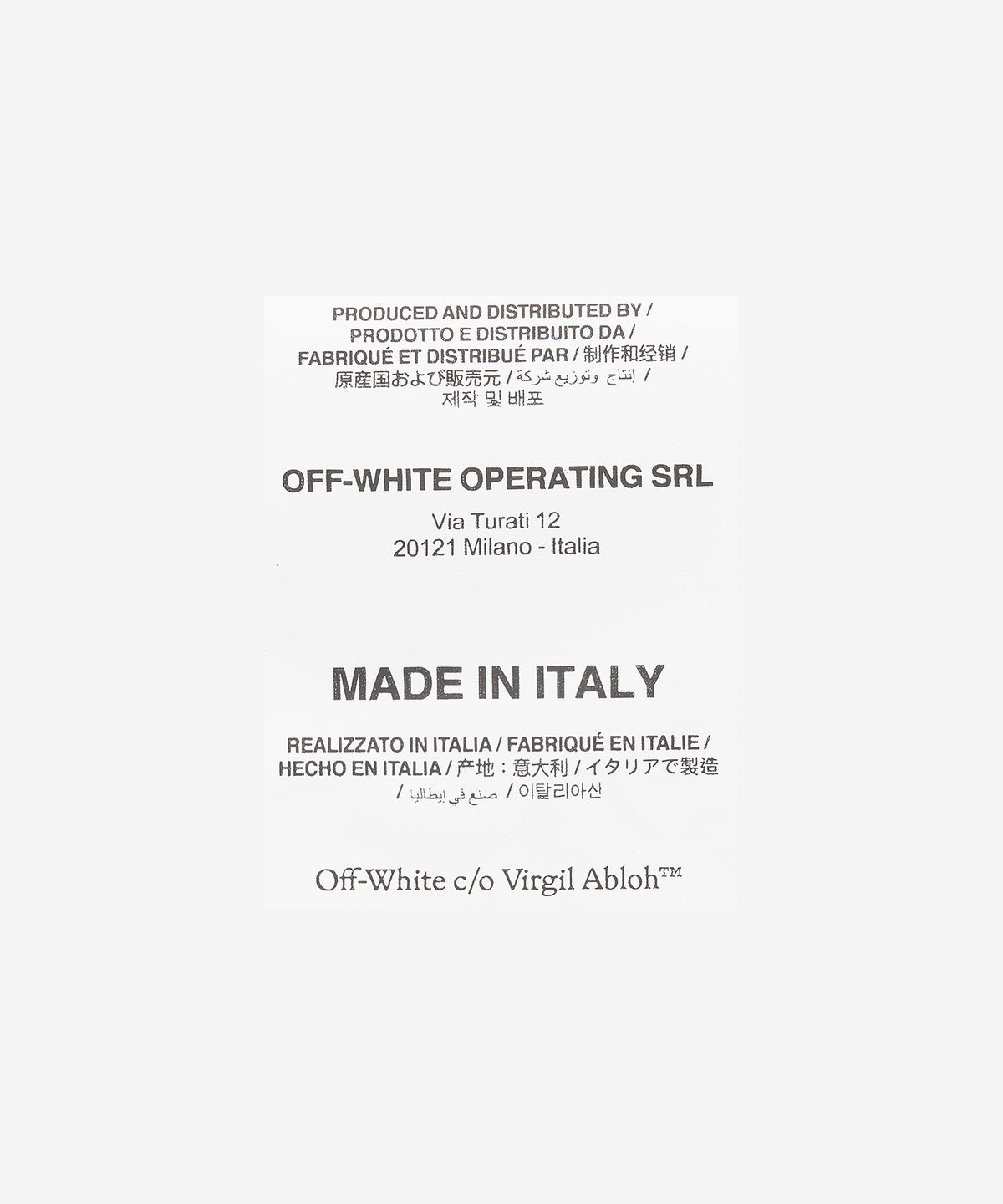 오프화이트(OFF-WHITE) 비스코스 저지 니트 - 코랄 / OWHE095S23KNI0012600