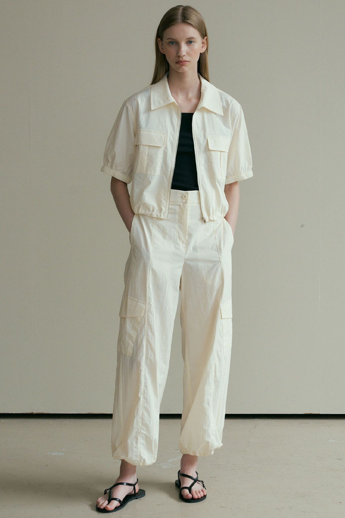 더페니(THE PENNY) STRING HALF JUMPER