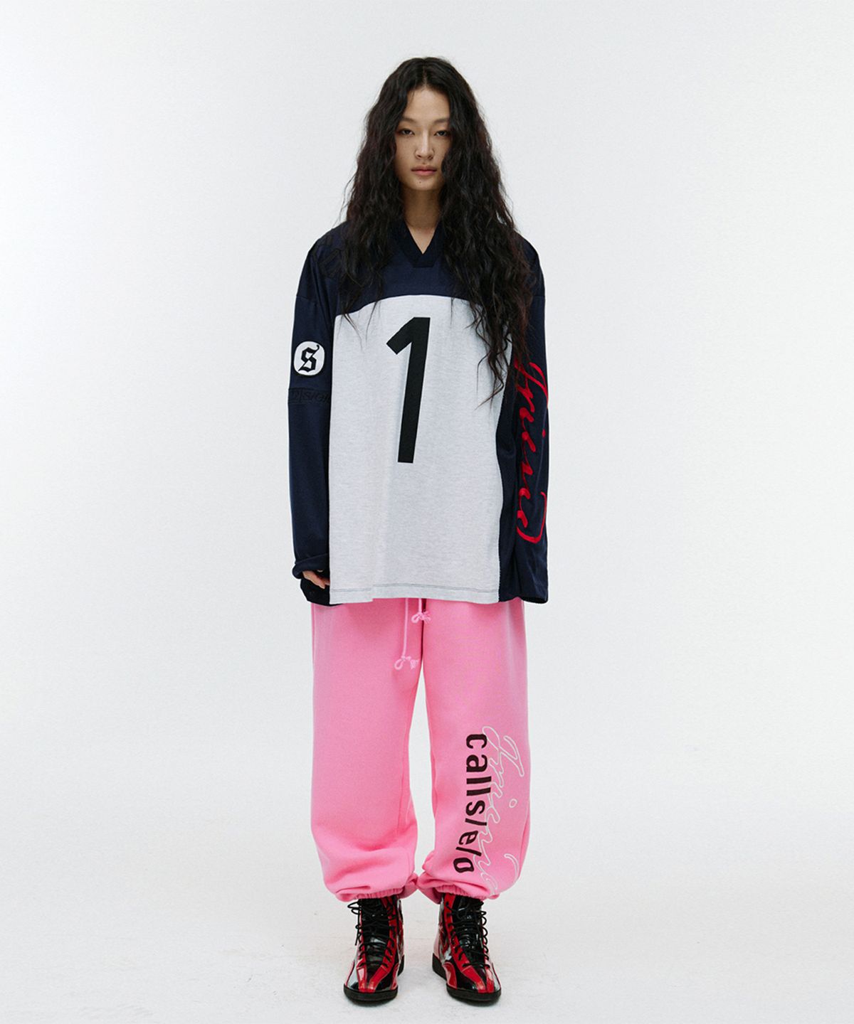 에스이오(s/e/o) NO.1 JERSEY TOP NAVY