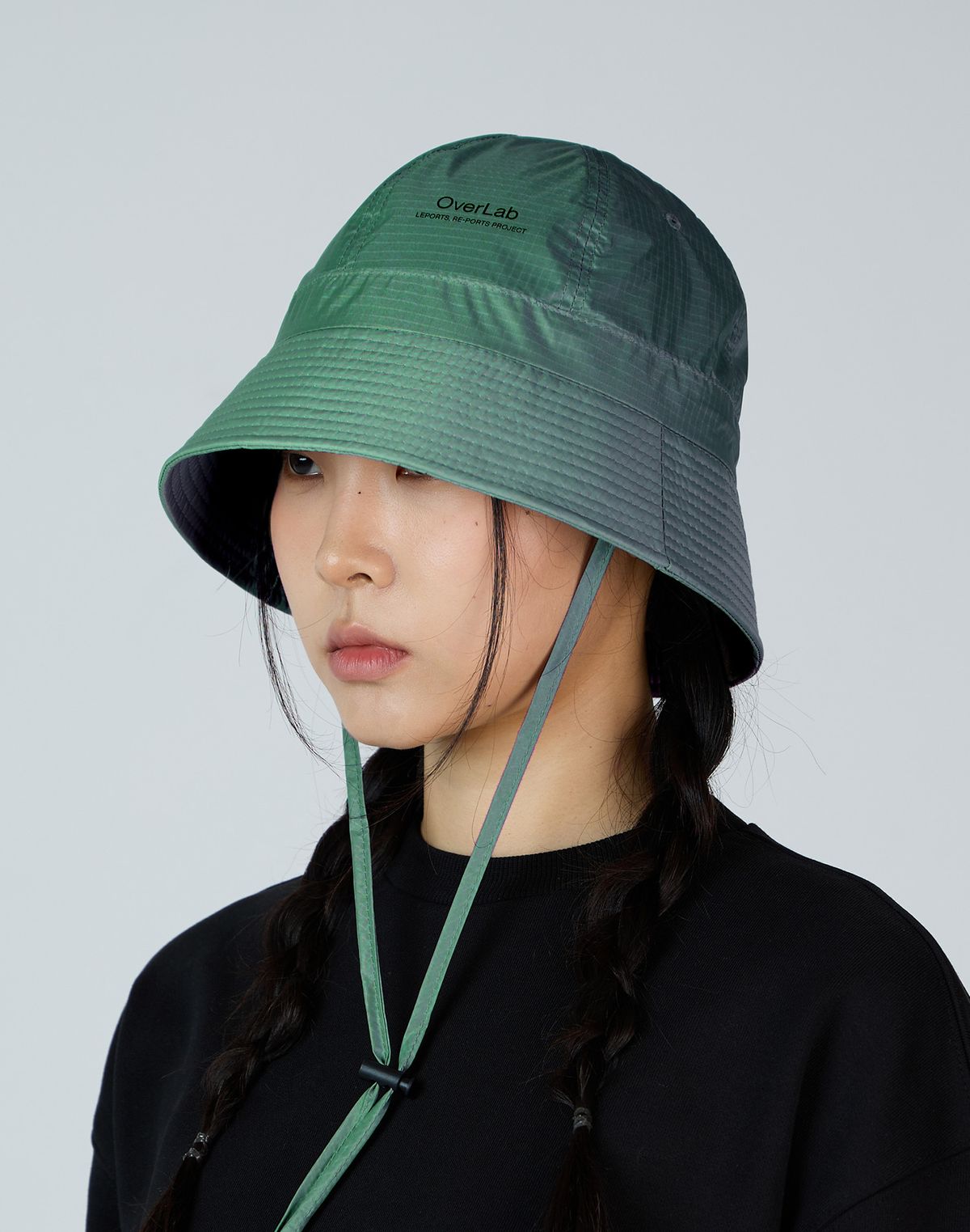 오버랩 업사이클(OVERLAB UPCYCLE) OVPR-126 / 어나더하이 드롭 버킷햇