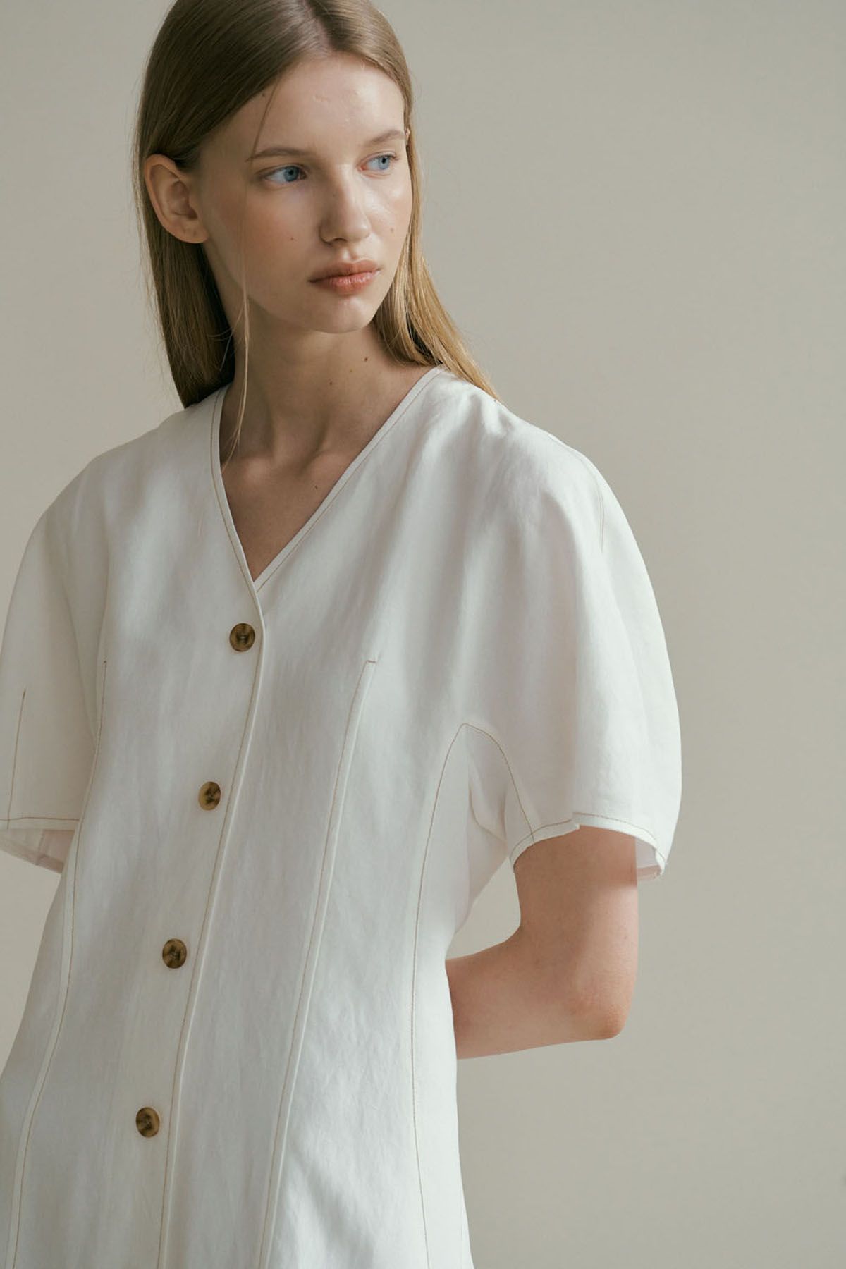 더페니(THE PENNY) LINEN VOLUME ONE PIECE