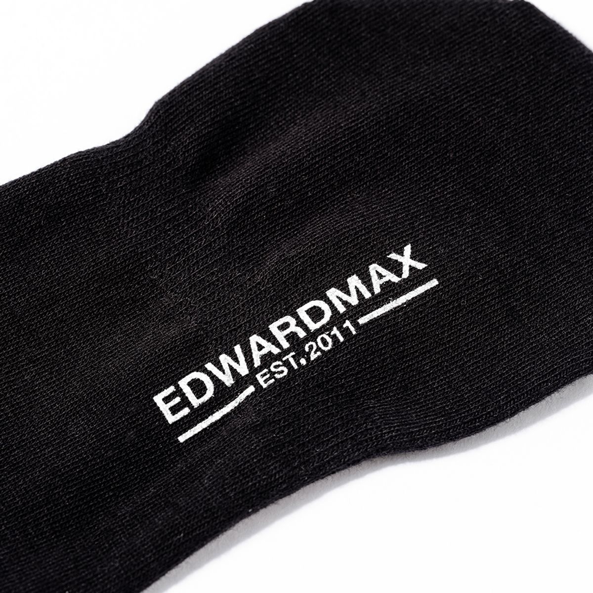 에드워드맥스(EDWARDMAX) 면 페이크삭스 6족 세트 (블랙)
