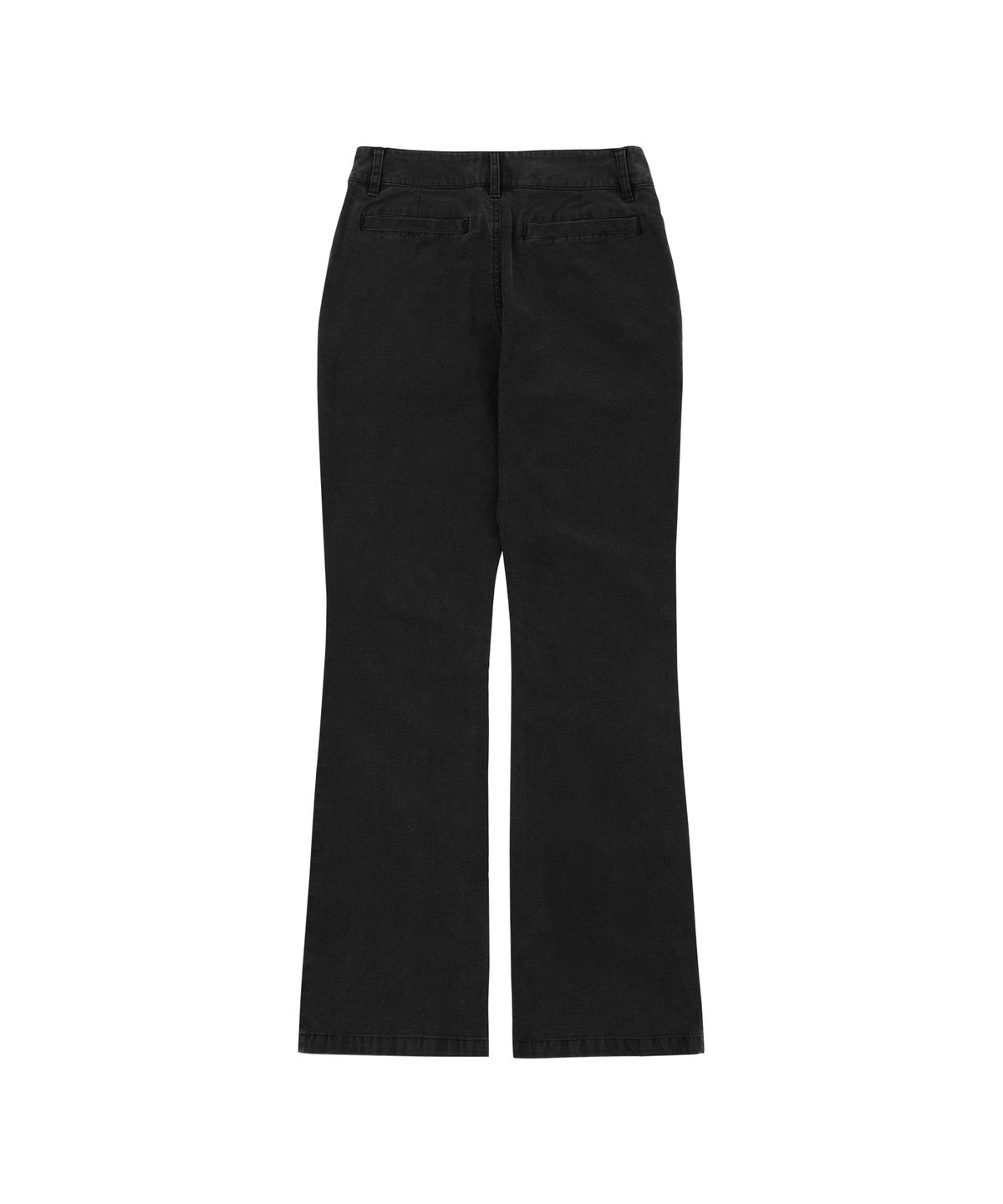 웰빙익스프레스(WELLBEING EXPRESS) Washed Boots Cut Pants Black