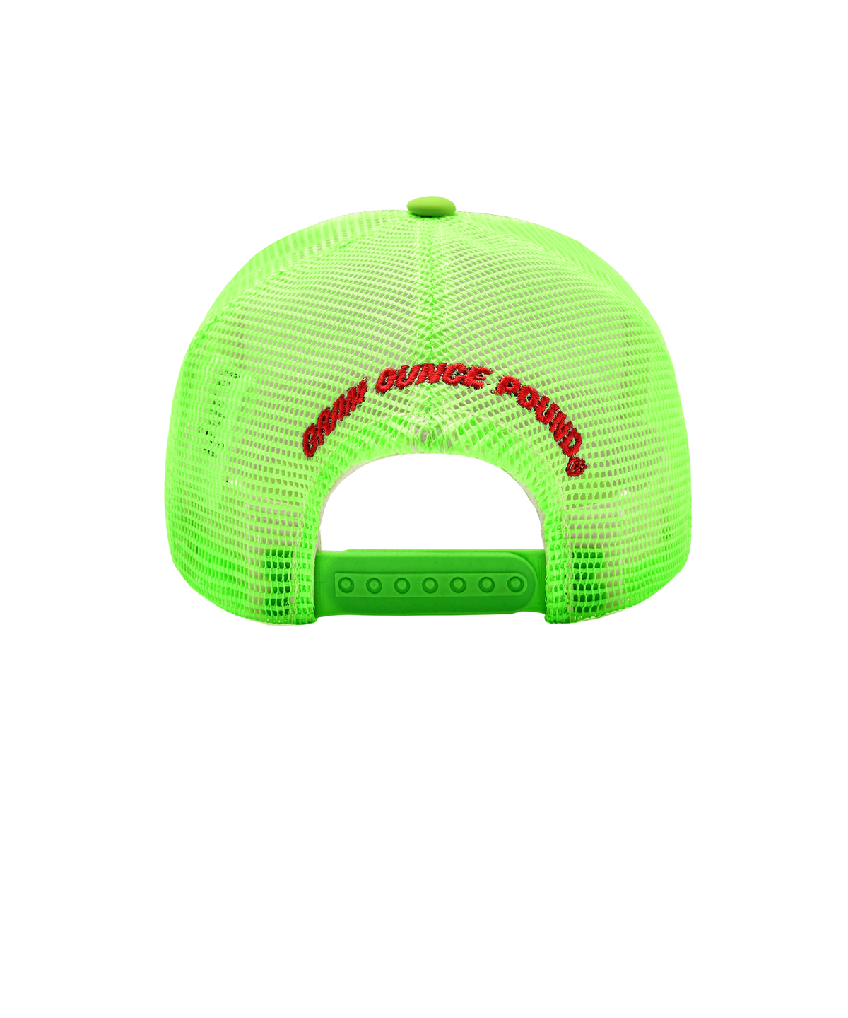 그램 아운스 파운드(GRAM OUNCE POUND) Hell Trucker Cap_Fluorescent Yellow