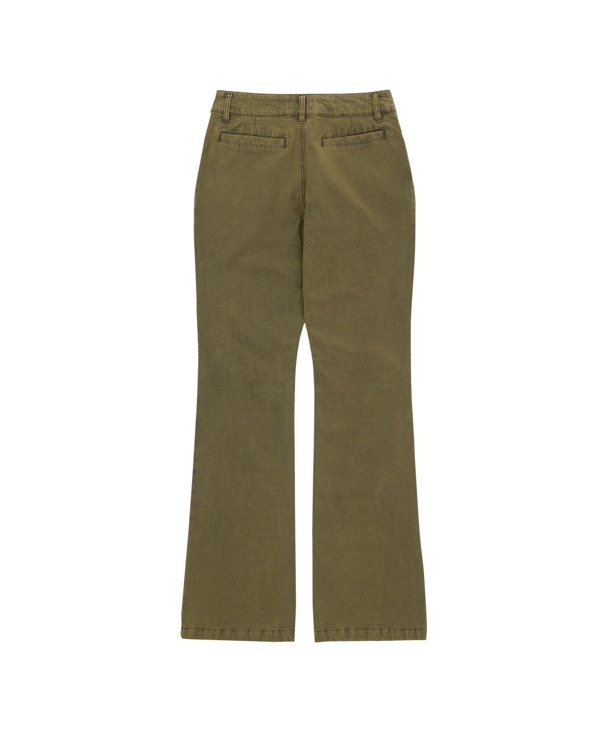 웰빙익스프레스(WELLBEING EXPRESS) Washed Boots Cut Pants Khaki