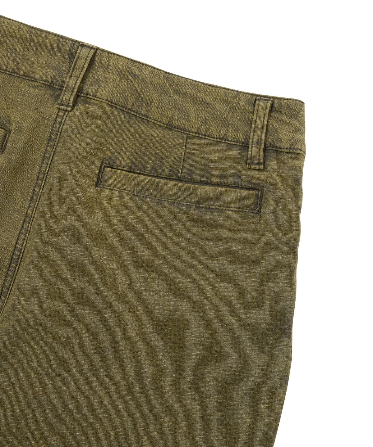웰빙익스프레스(WELLBEING EXPRESS) Washed Boots Cut Pants Khaki