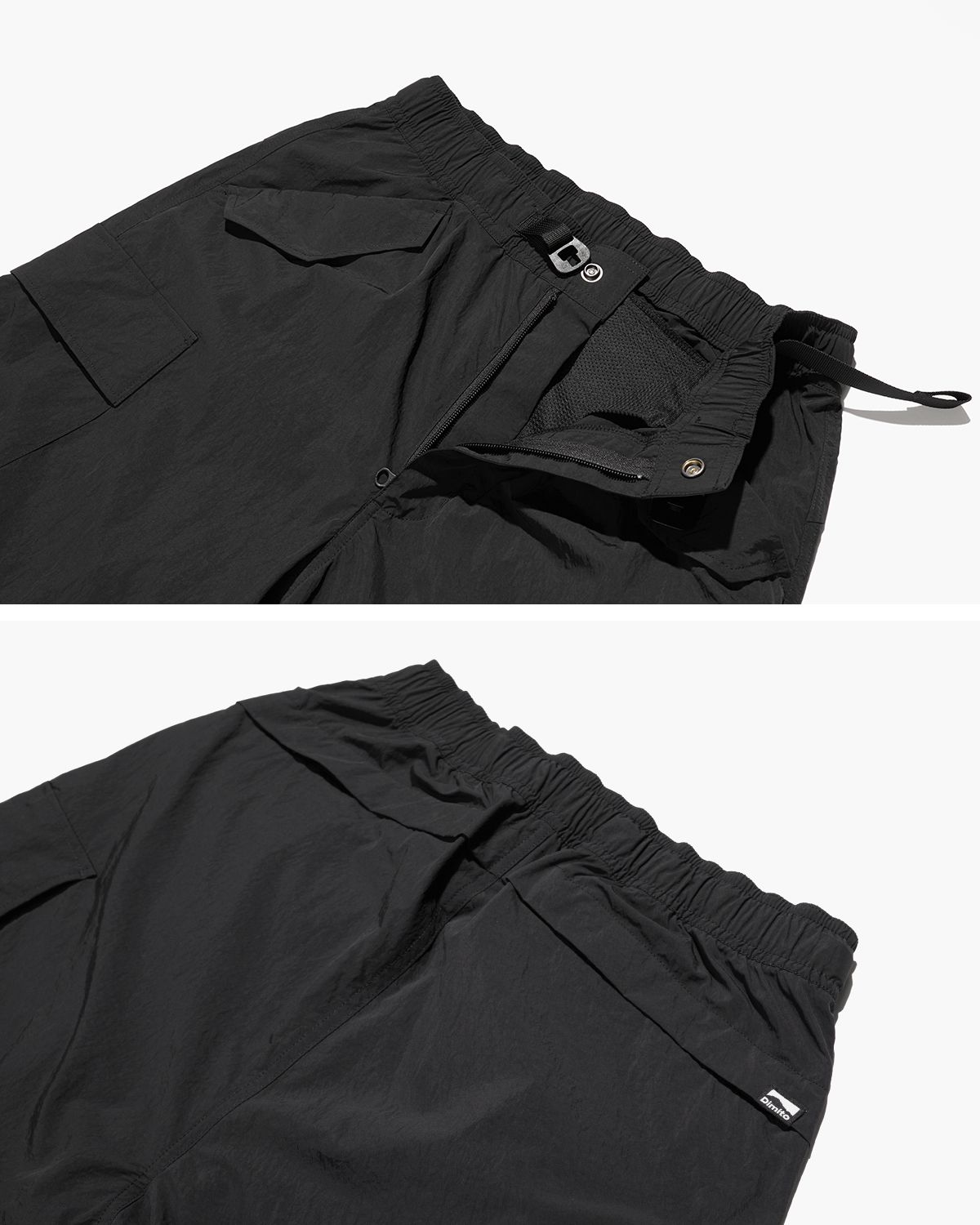 디미토(DIMITO) NY CARGO SHORT PANTS BLACK
