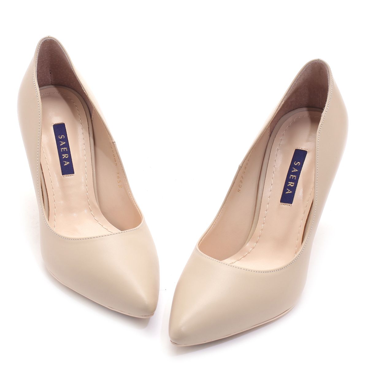 세라(SAERA) 세라 펌프스 스틸레토 소가죽 라바솔 8CM S22P005