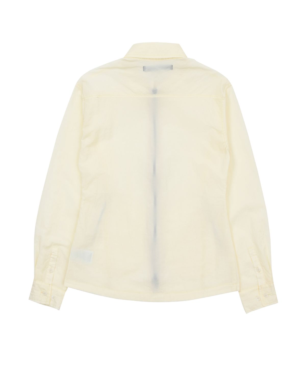 웰빙익스프레스(WELLBEING EXPRESS) Nylon Pocket Zip Up Shirt Ivory