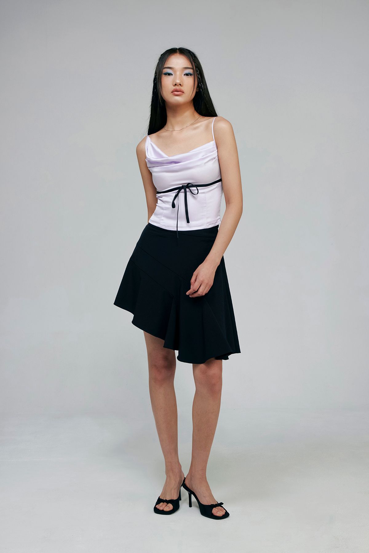카프리슈(CAPRICIEUX) Bella skirt_Black
