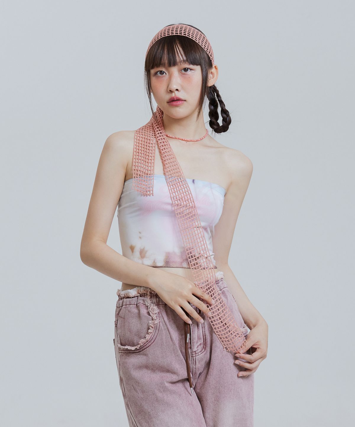 언유주얼 노말(UNUSUALNORMAL) JADE JERSEY TOP_CREAM