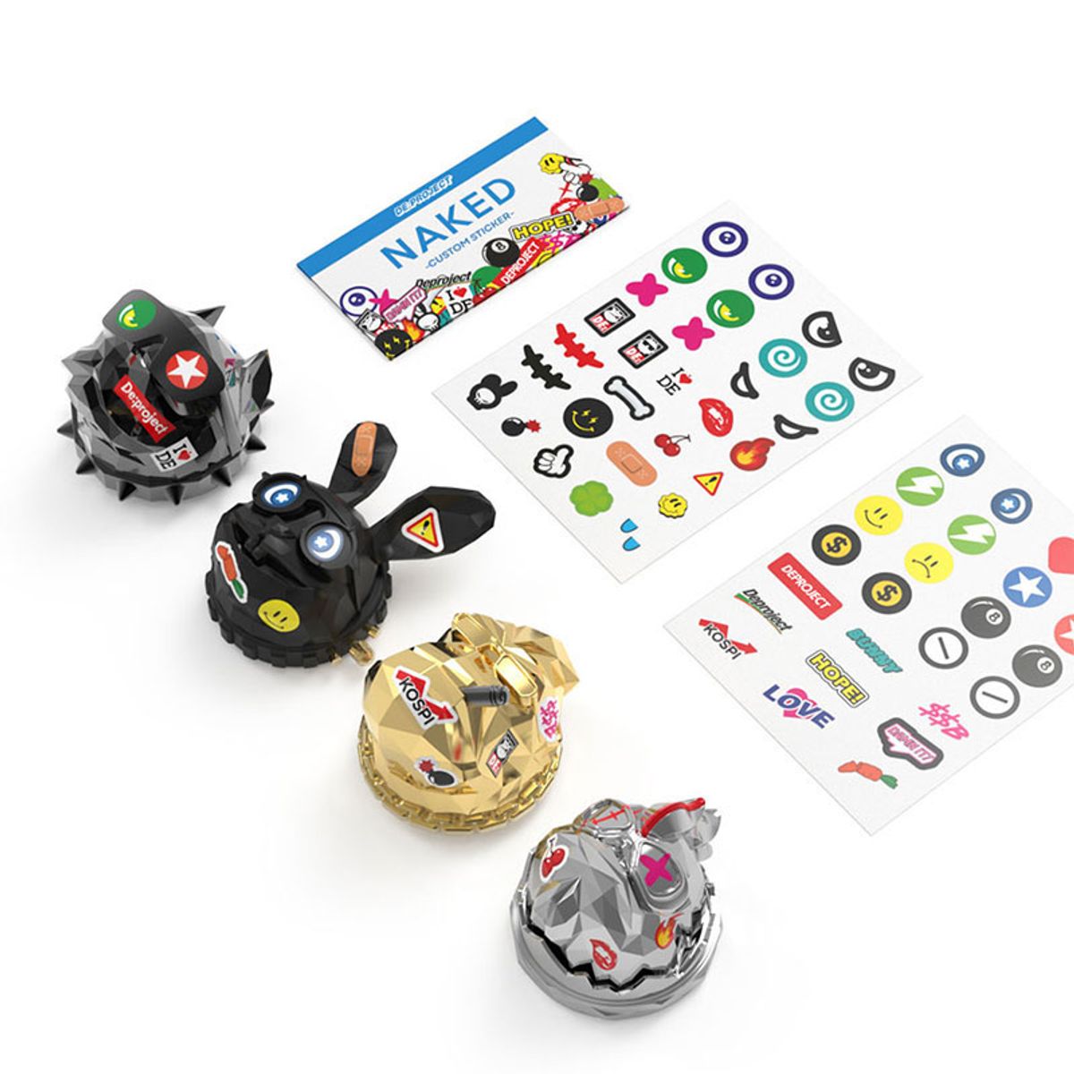 디프로젝트(DE:PROJECT) DE:STICKER PACK CUSTOM_ITEM