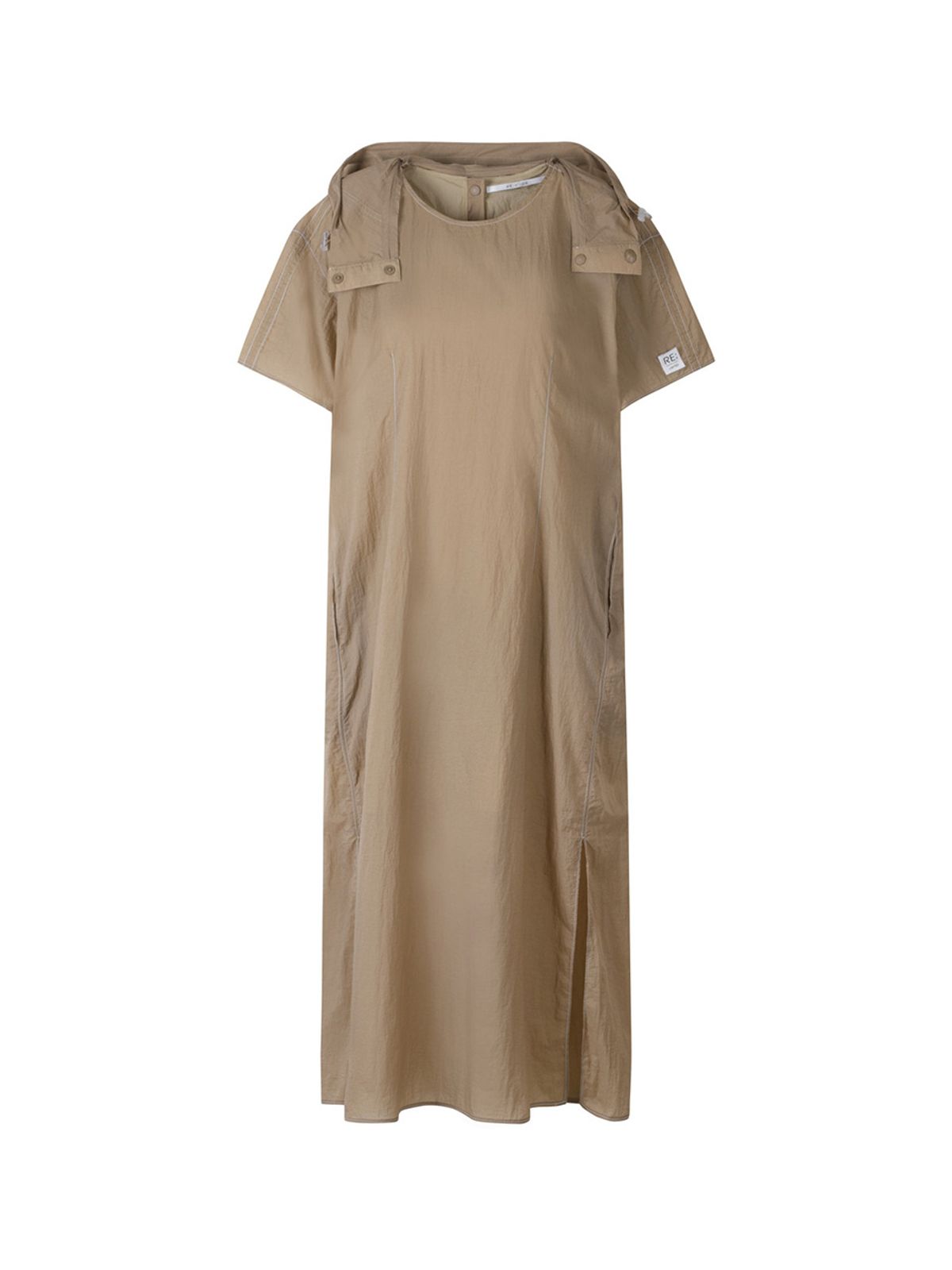 래코드(RECODE) Shirt Layering Strap Dress_RQDAM23561BEX