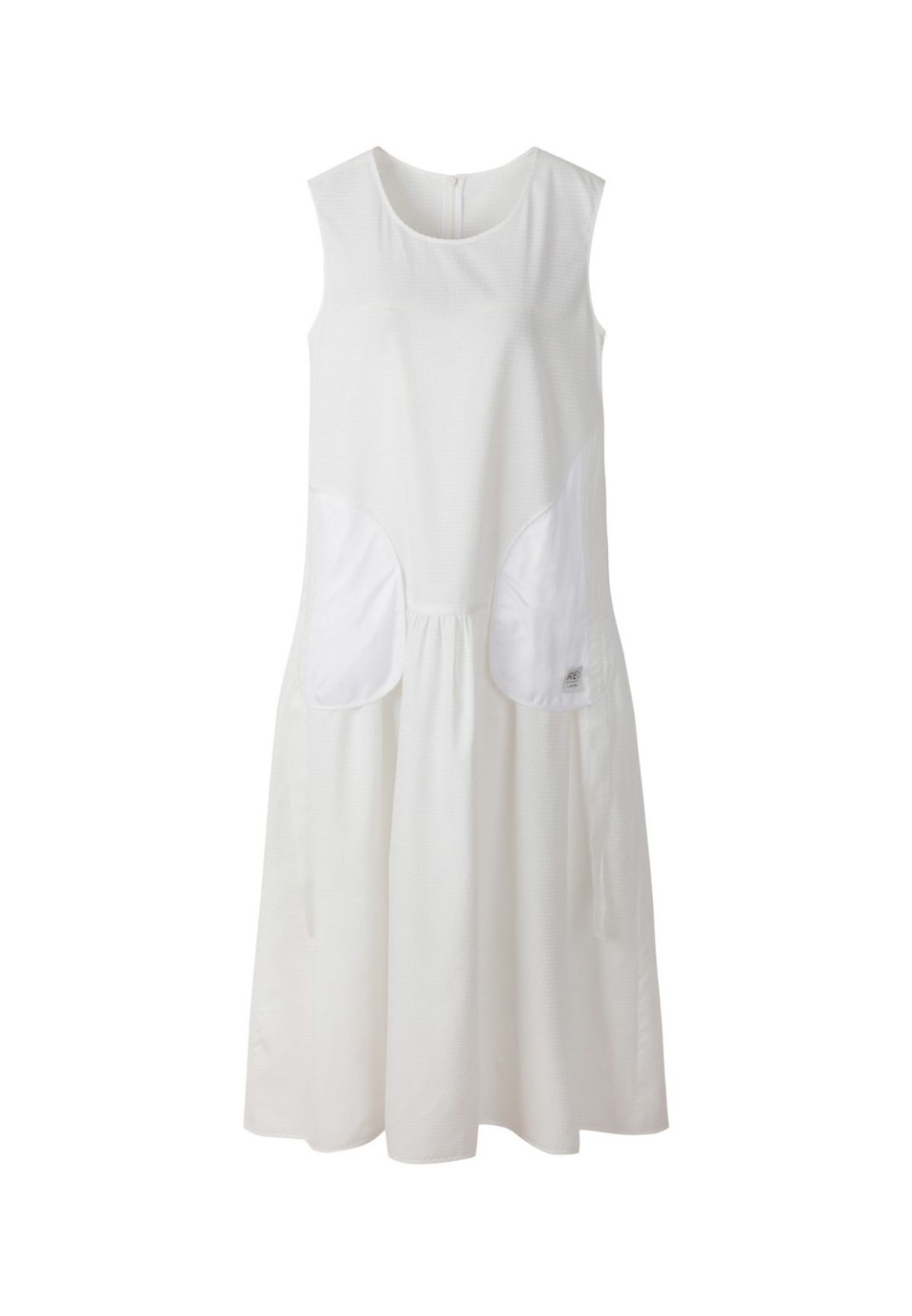 래코드(RECODE) Seersucker Long Dress_RQDAM23578WHX