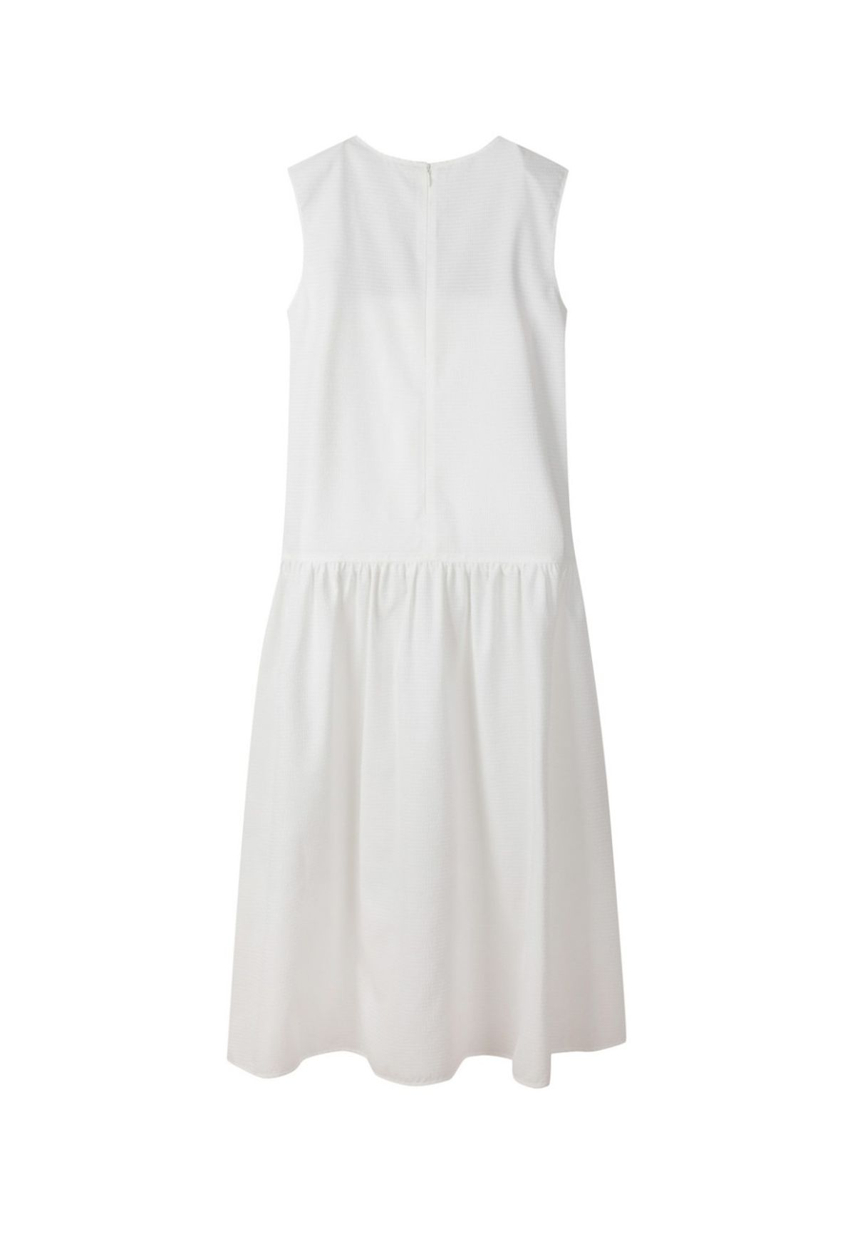래코드(RECODE) Seersucker Long Dress_RQDAM23578WHX