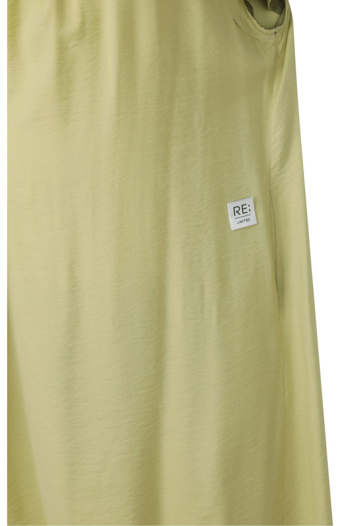 래코드(RECODE) Patchwork Slit Shoulder Dress_RQDAM23591KHX