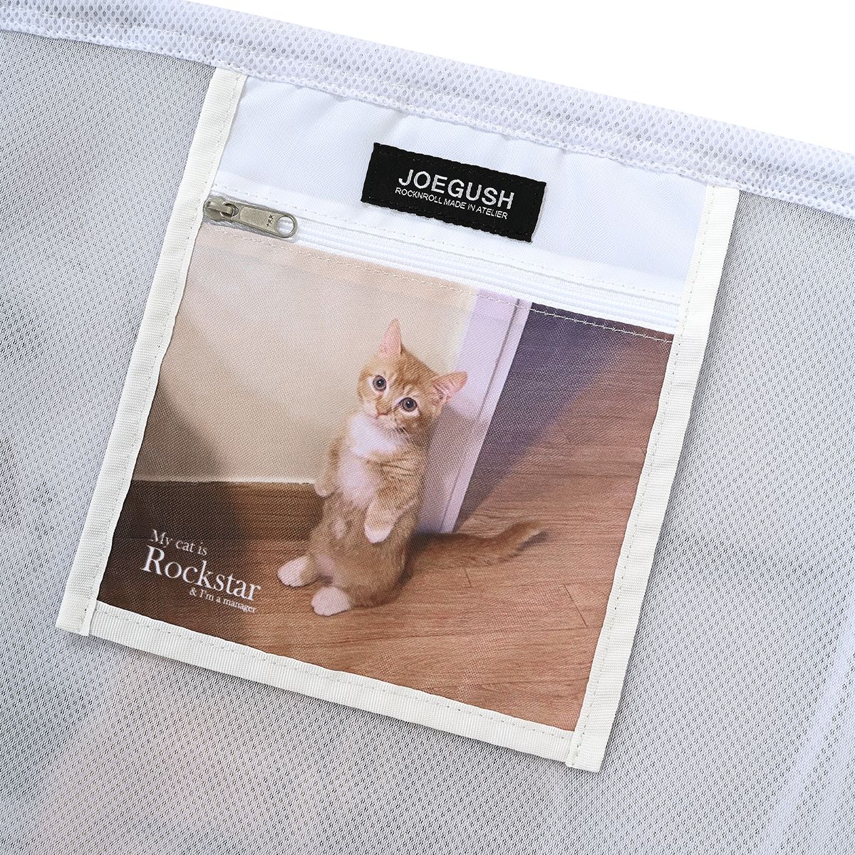 조거쉬(JOEGUSH) Mesh Panel Drawstring Bag (MOZZI)