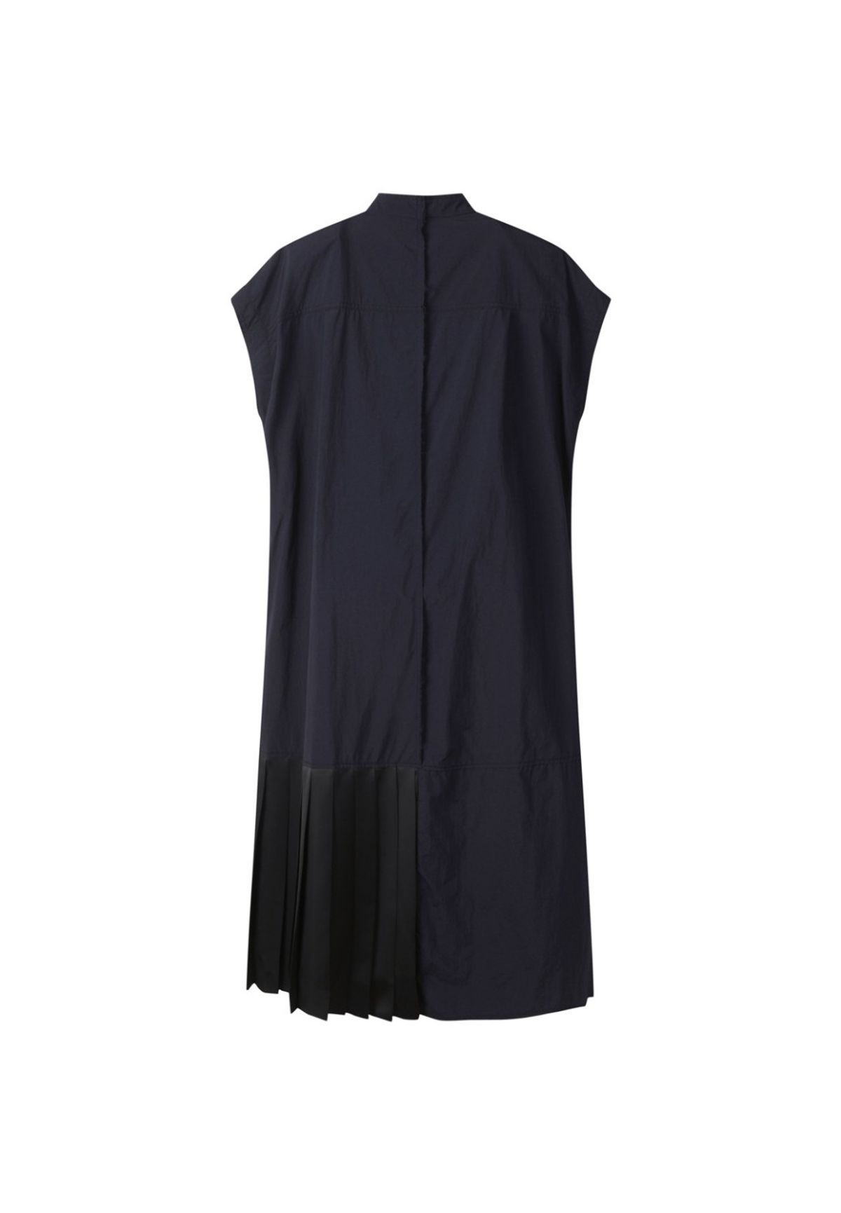 래코드(RECODE) Half Pleats Shirt Long Dress_RQDAM23594NYX