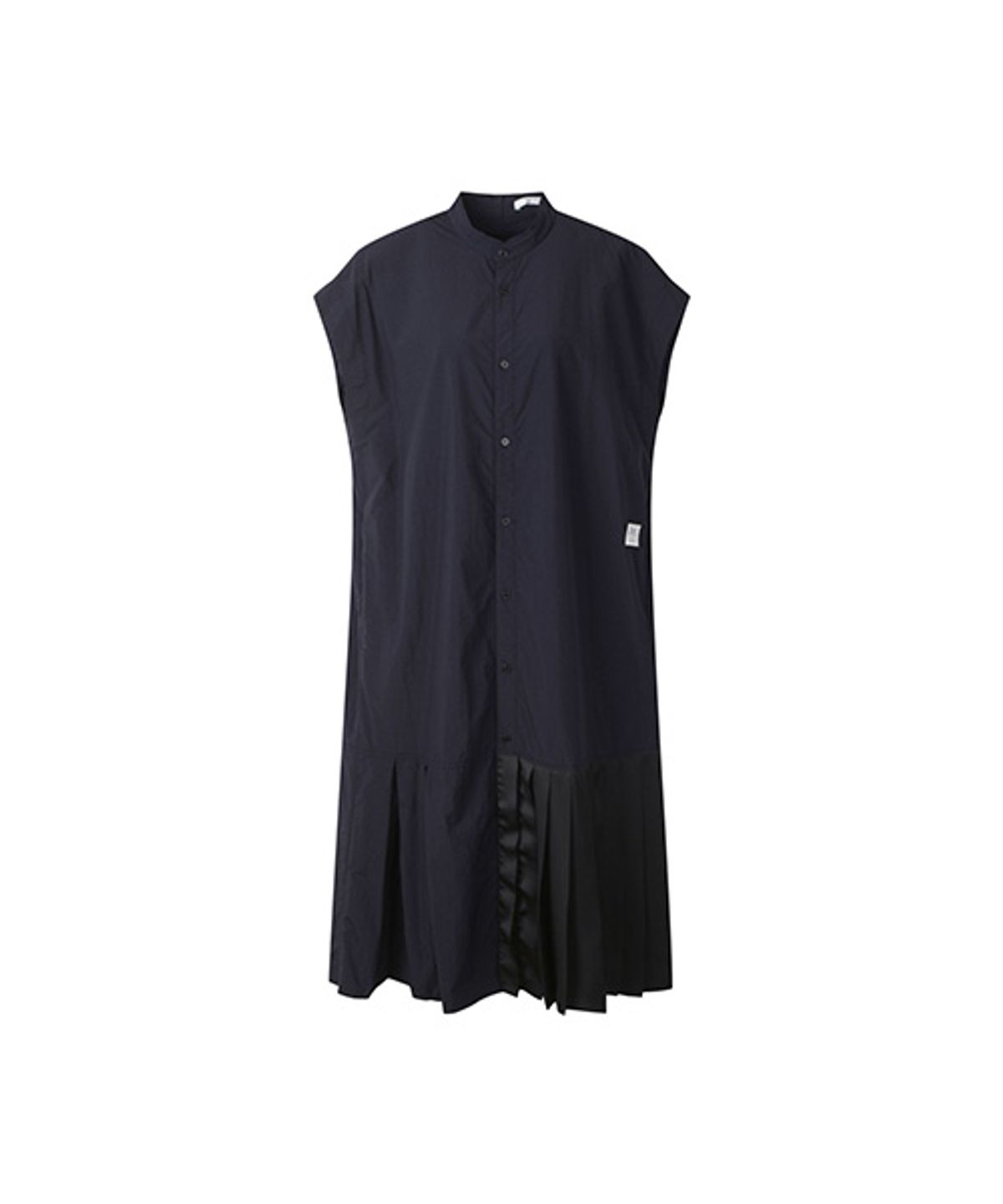 래코드(RECODE) Half Pleats Shirt Long Dress_RQDAM23594NYX