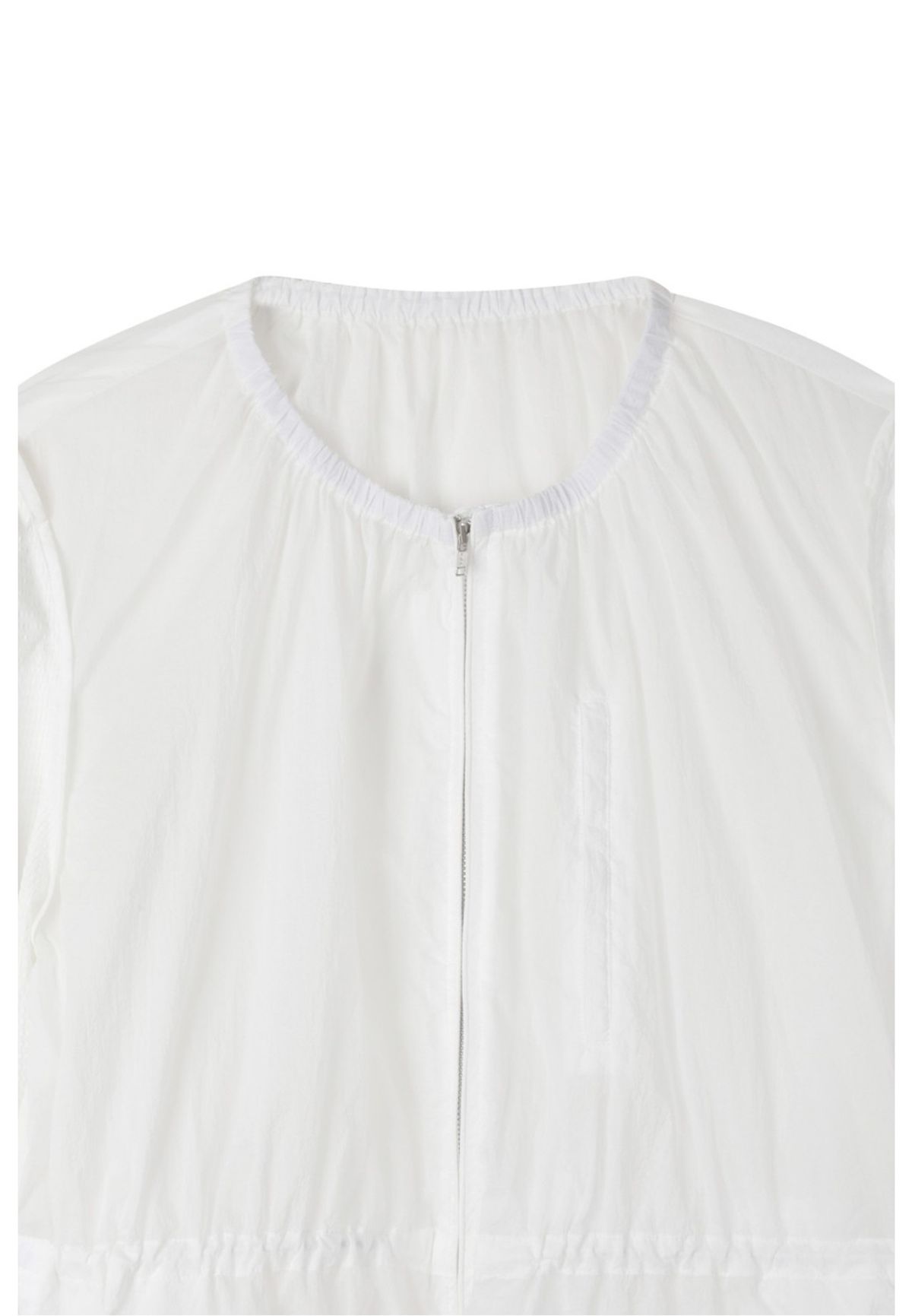 래코드(RECODE) Seersucker Sleeve Jumper_RQUAM23577WHX