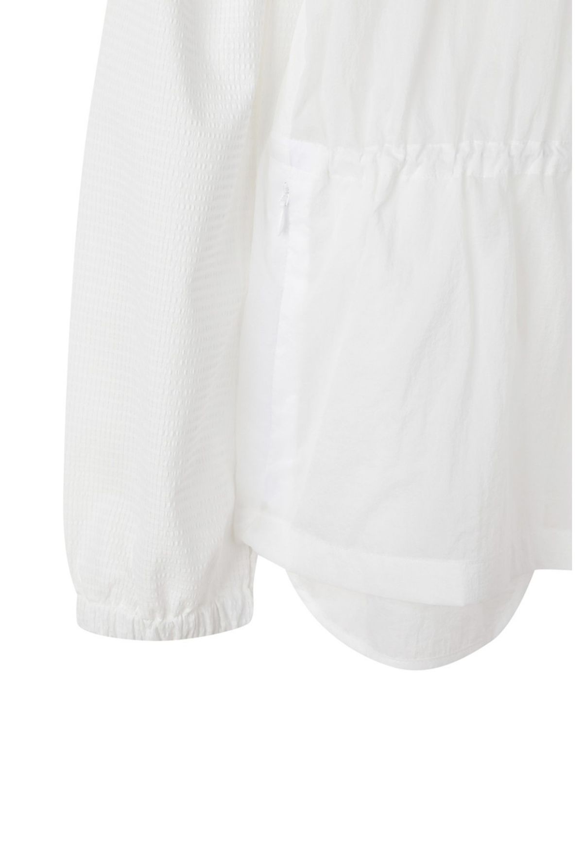 래코드(RECODE) Seersucker Sleeve Jumper_RQUAM23577WHX