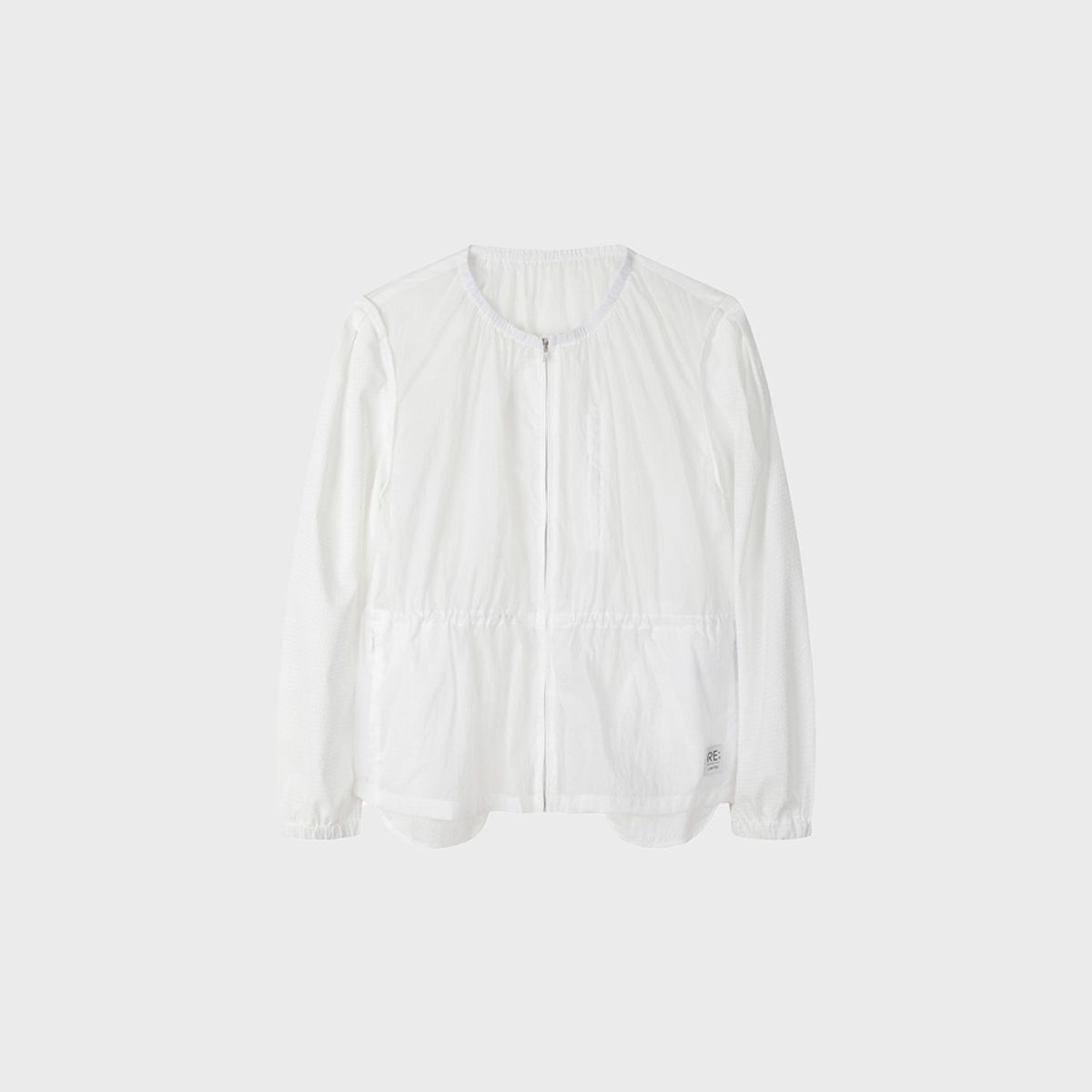래코드(RECODE) Seersucker Sleeve Jumper_RQUAM23577WHX