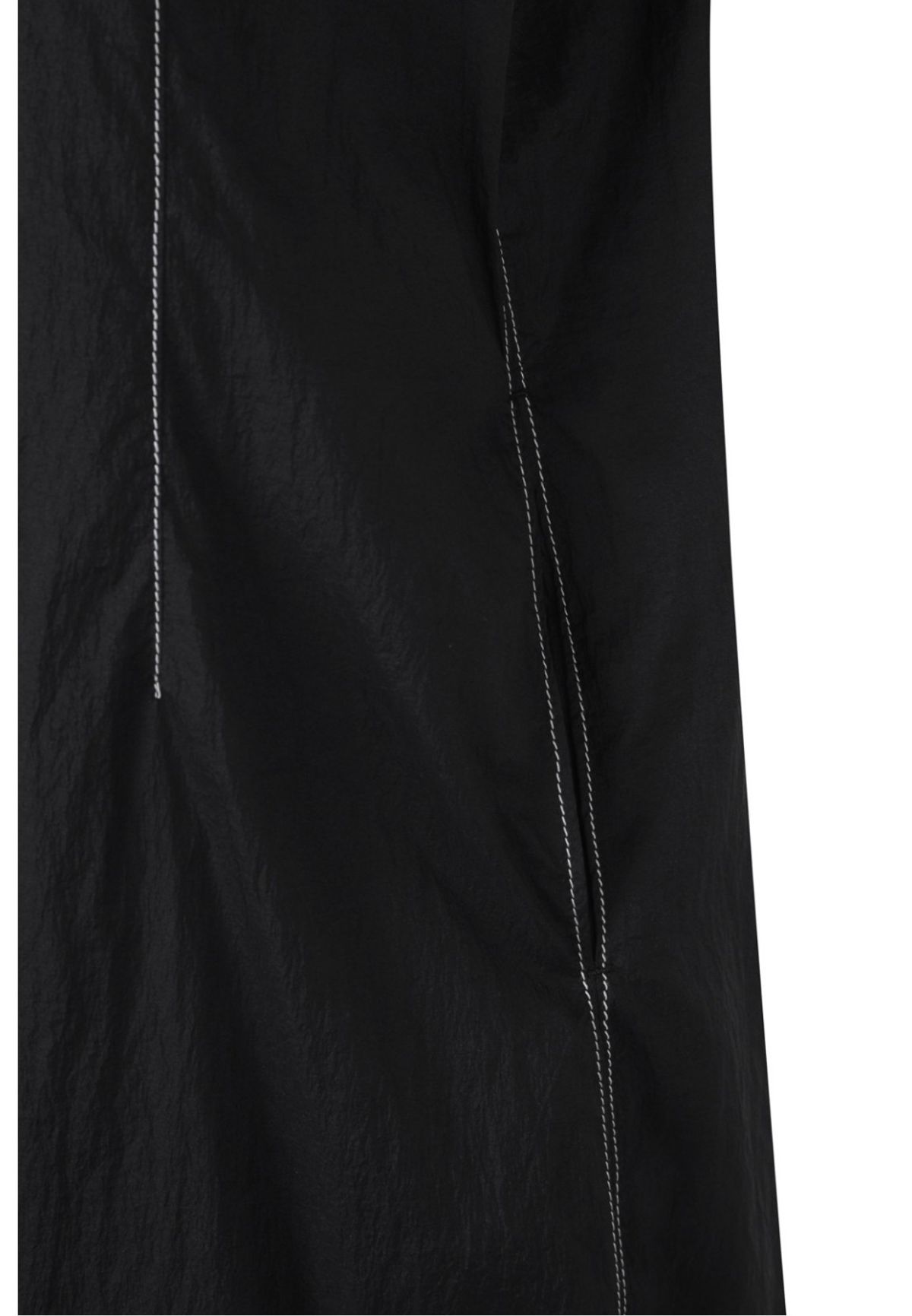 래코드(RECODE) Shirt Layering Strap Dress_RQDAM23561BKX