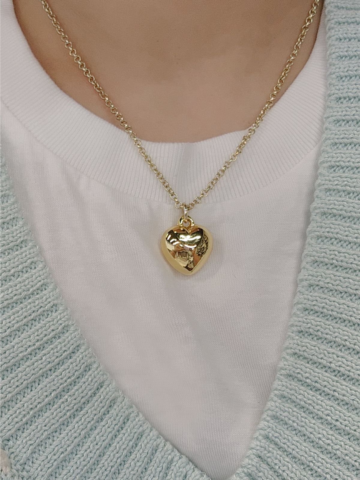 리타모니카(RITA MONICA) Heart Pendent Necklace