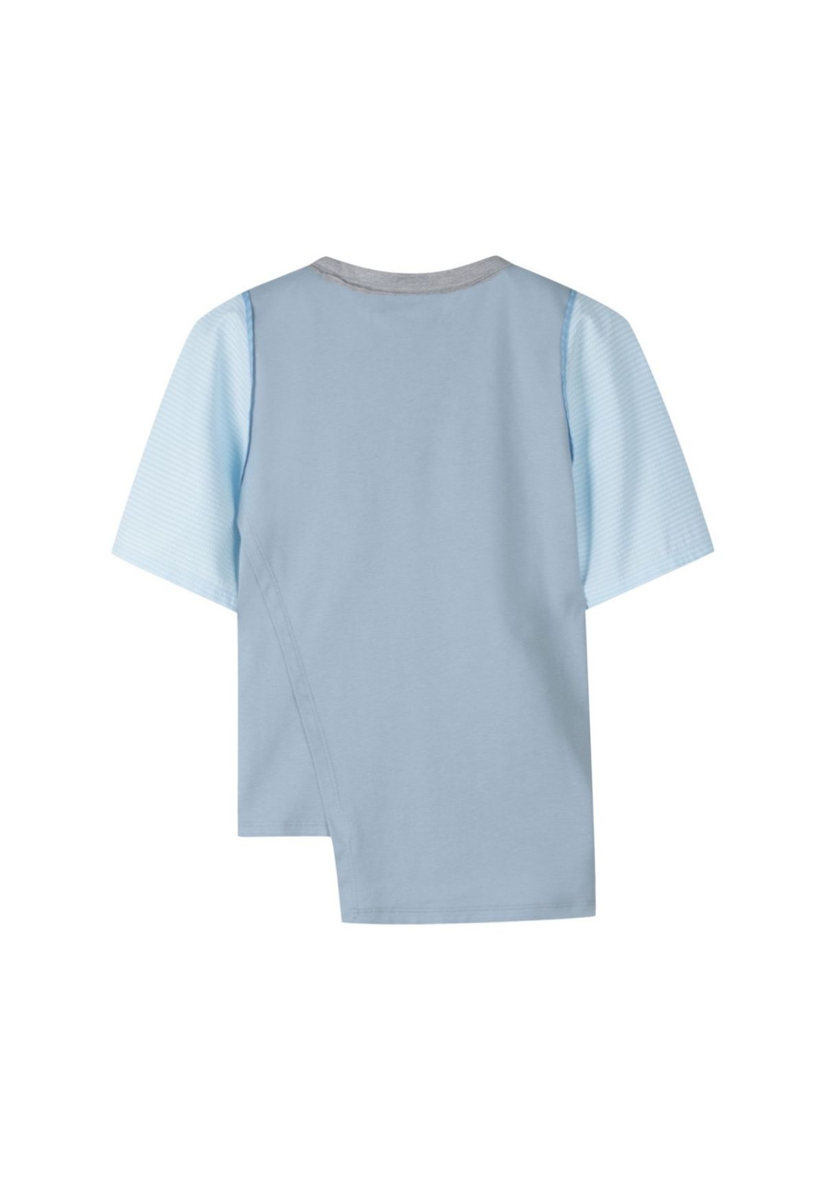 래코드(RECODE) Seersucker Half Sleeve Top_RQTAM23579BUX