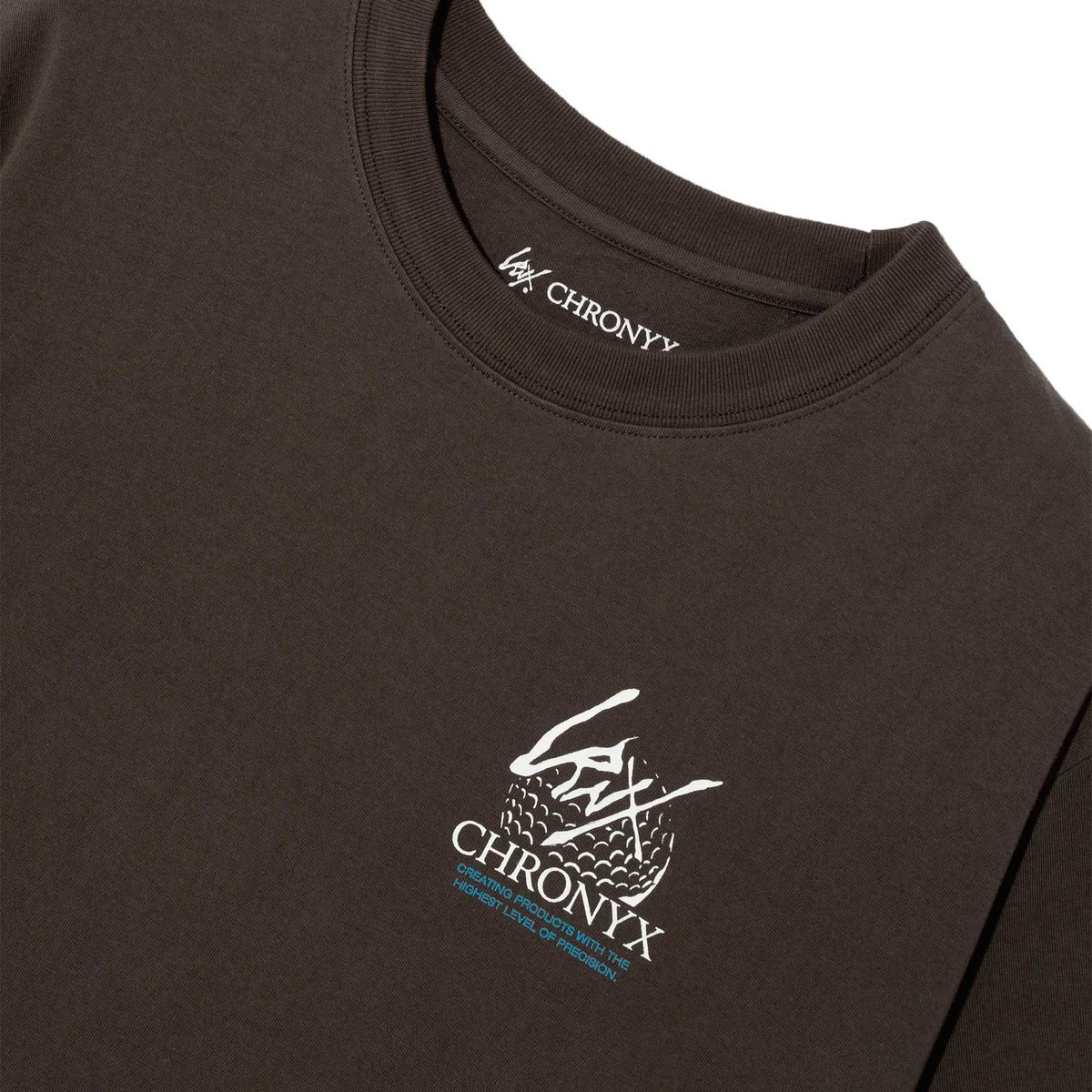 크로닉스(CHRONYX) 430 라인업 티셔츠 브라운
