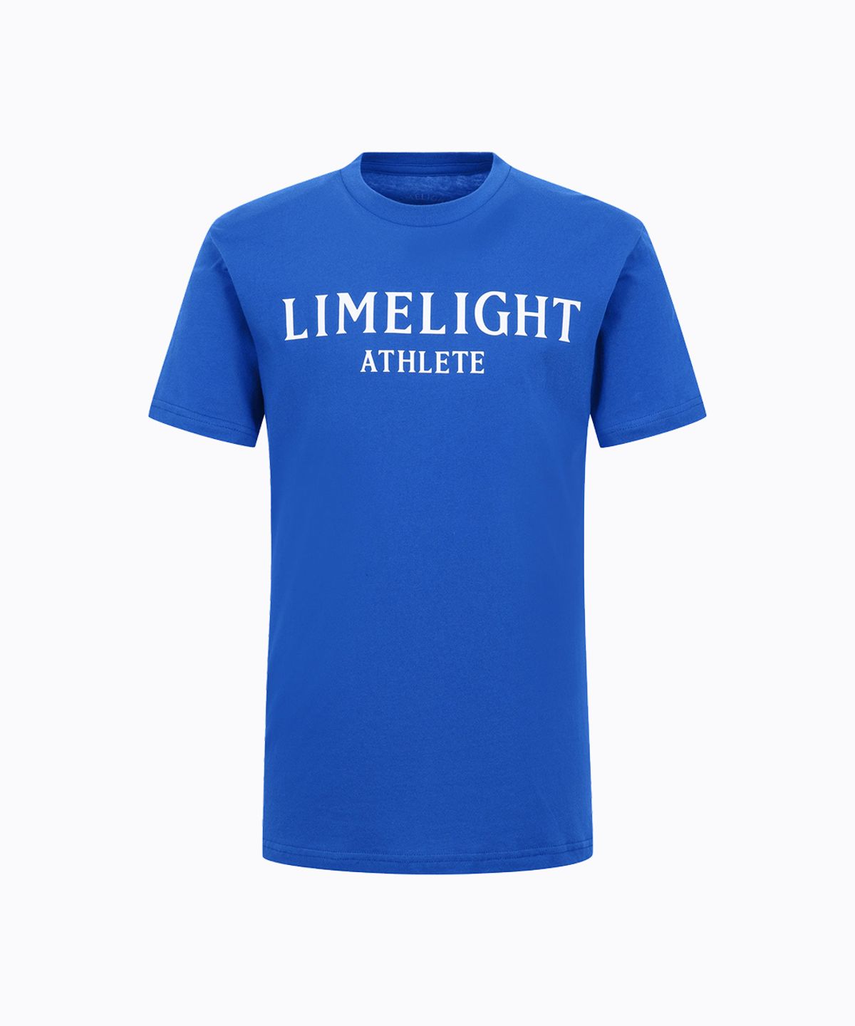 라임라잇 어패럴(LIMELIGHT APPAREL) 애슬릿 티셔츠 (블루/화이트)