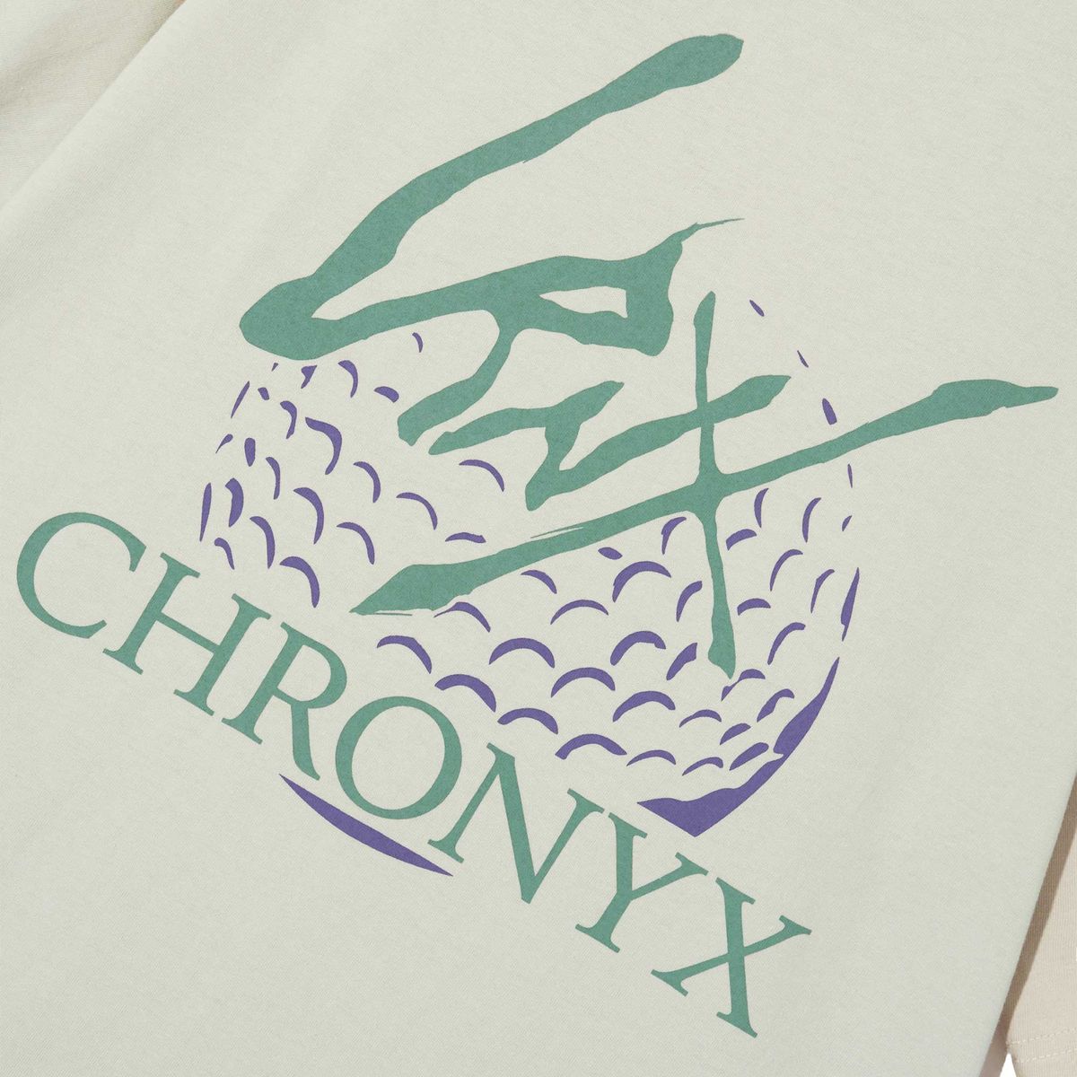 크로닉스(CHRONYX) 488 빅로고 티셔츠 샌드