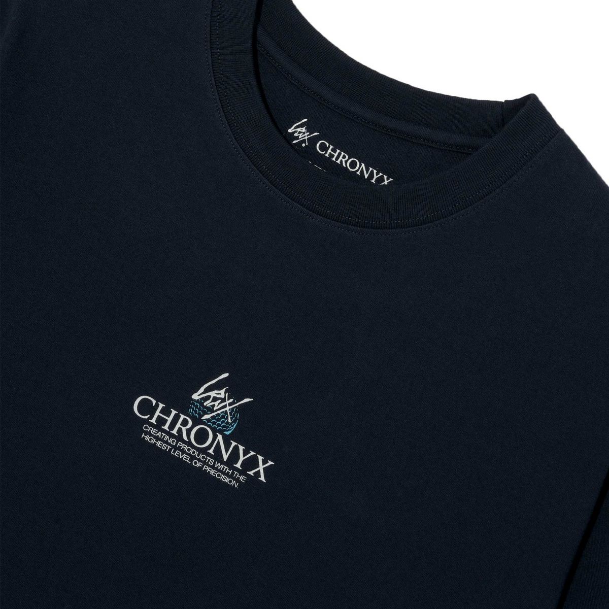 크로닉스(CHRONYX) 488 빅로고 티셔츠 네이비