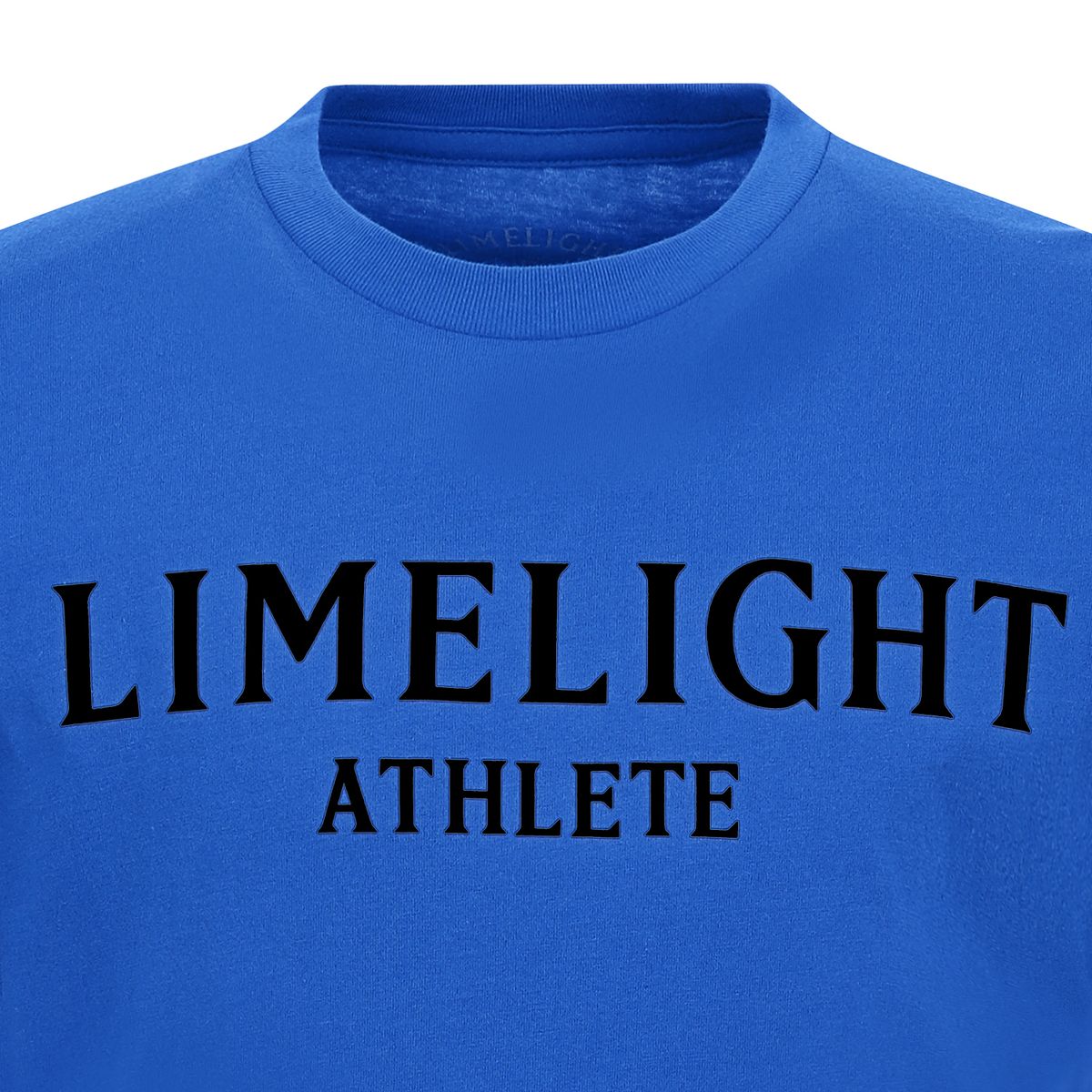 라임라잇 어패럴(LIMELIGHT APPAREL) 애슬릿 티셔츠 (블루/블랙)