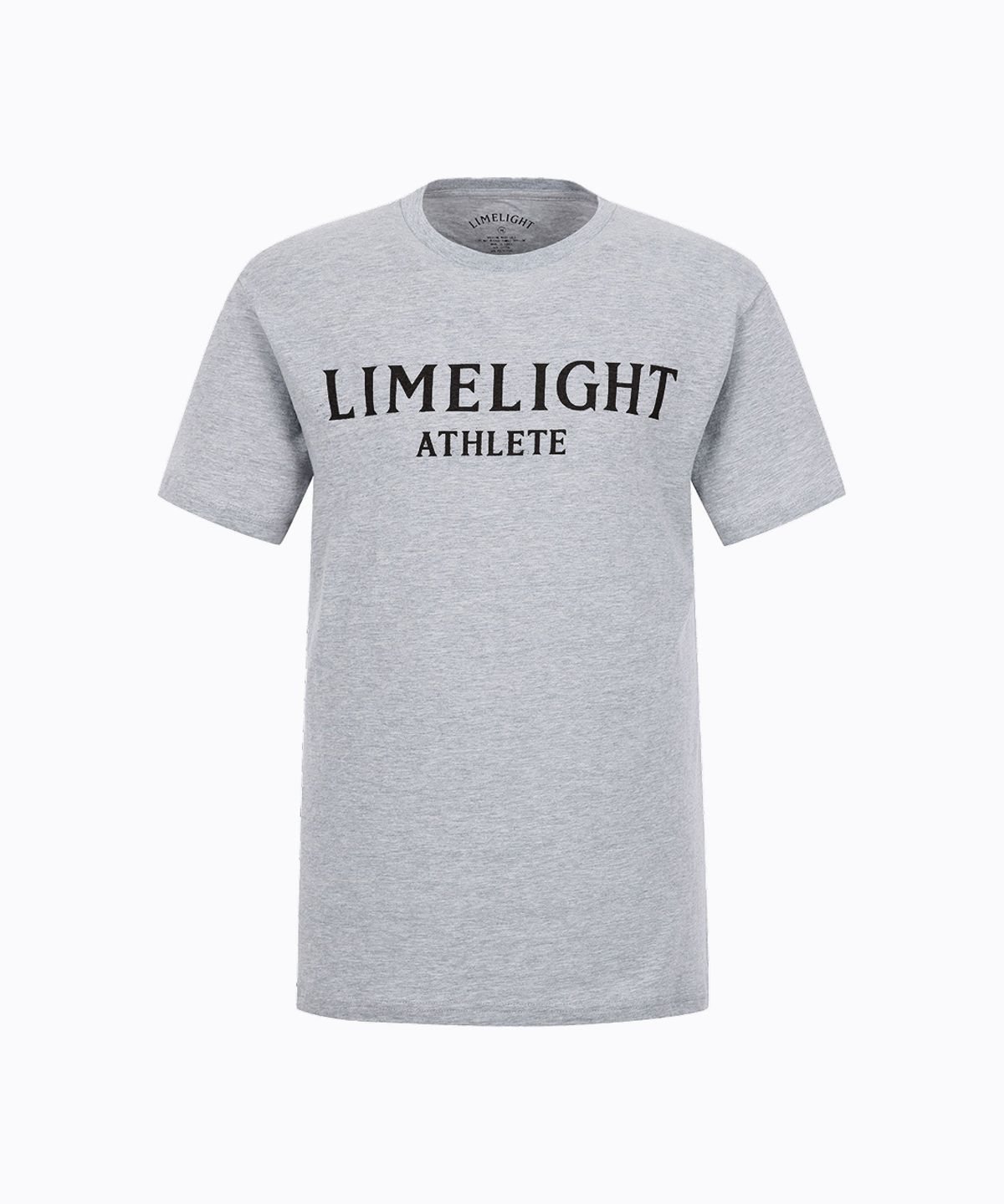 라임라잇 어패럴(LIMELIGHT APPAREL) 애슬릿 티셔츠 (그레이/블랙)