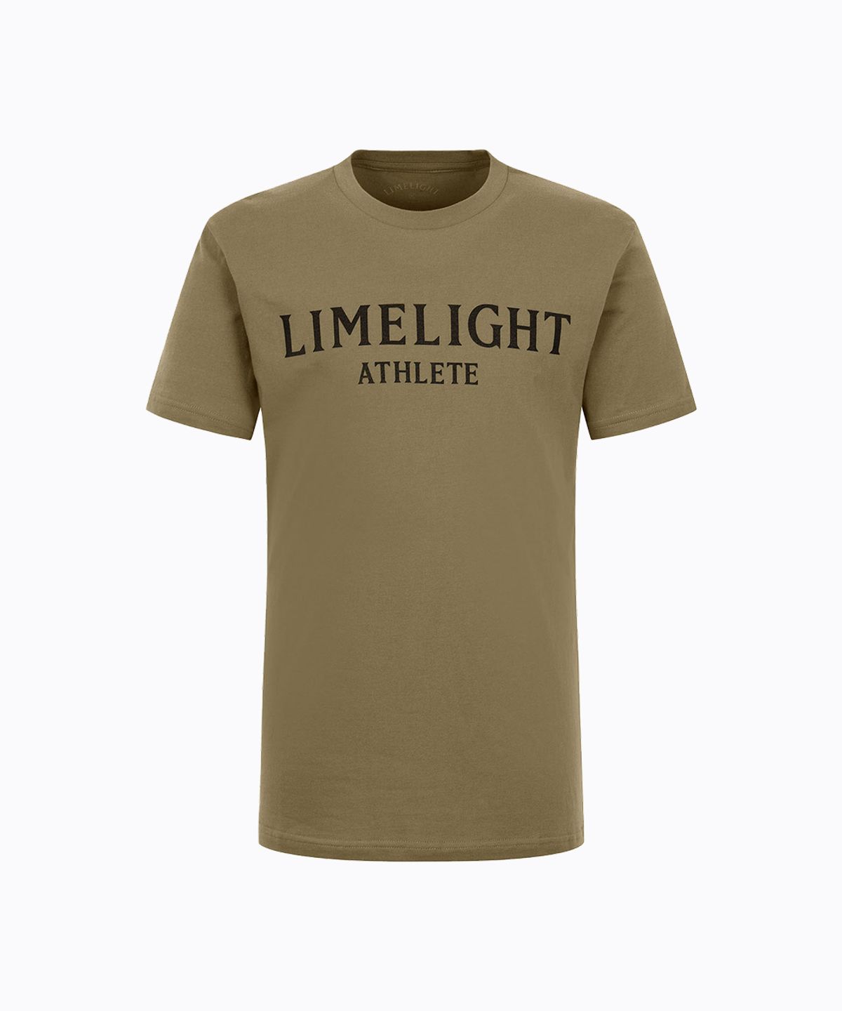 라임라잇 어패럴(LIMELIGHT APPAREL) 애슬릿 티셔츠 (카키/블랙)