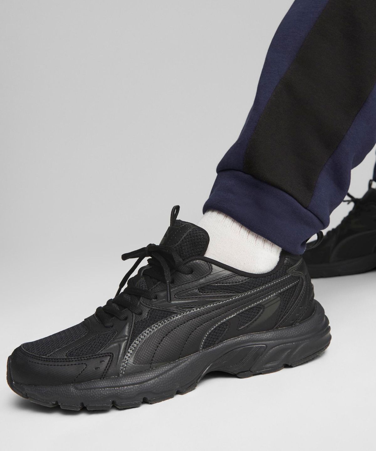 푸마(PUMA) 밀레니오 테크 - 블랙:그레이 / 392322-02