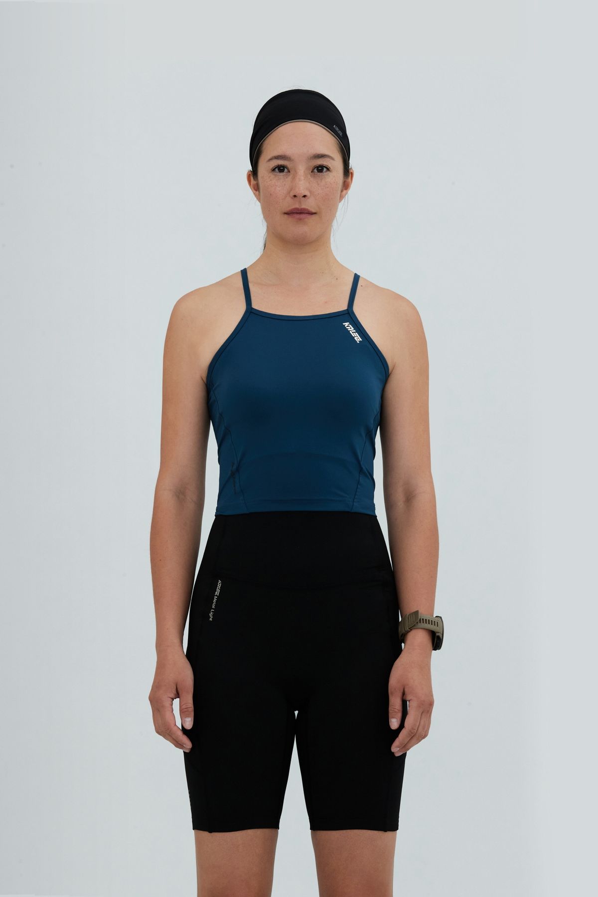칼렉(KALEG) WOMENS BALANCE TANK TOP/NAVY