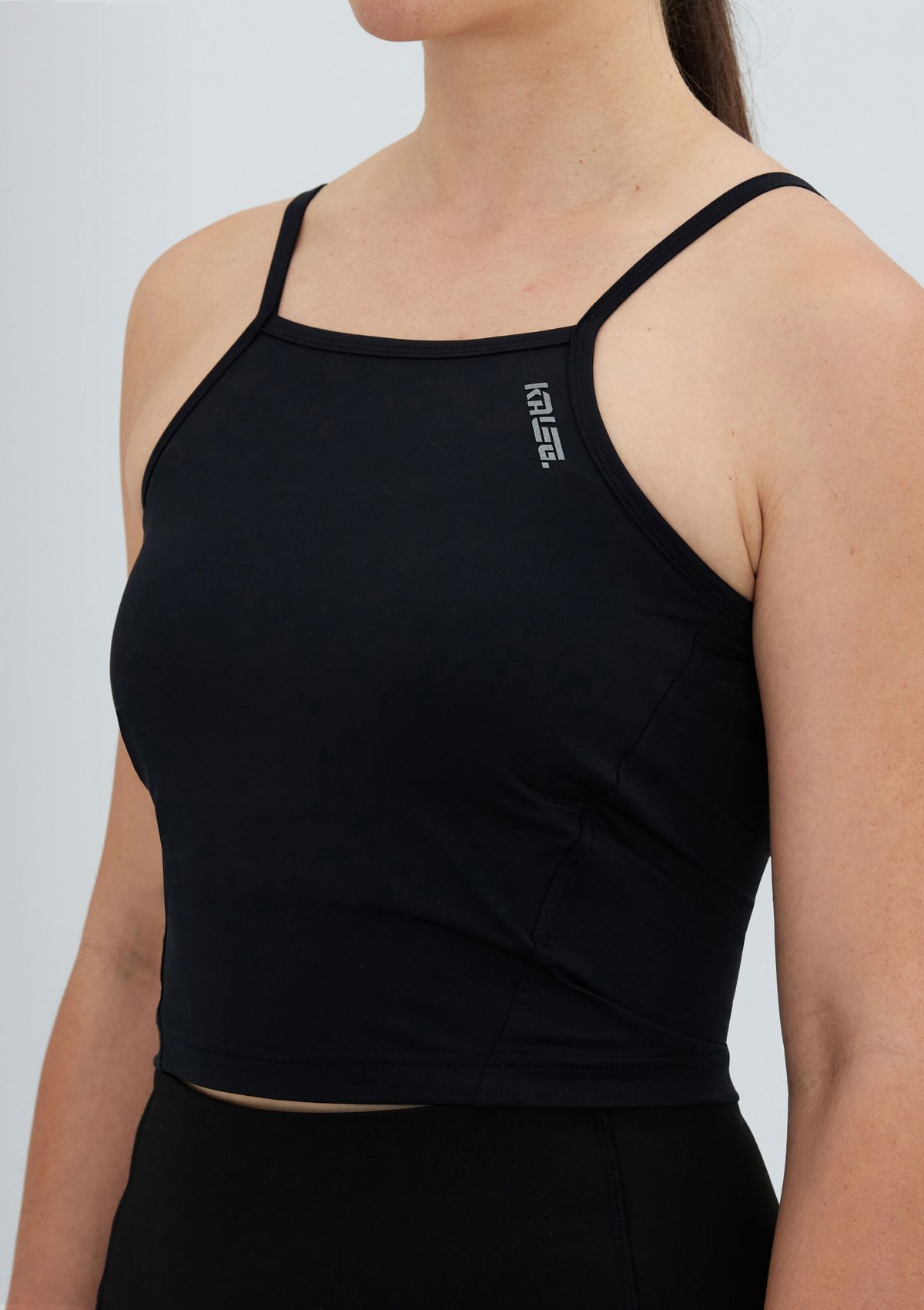 칼렉(KALEG) WOMENS BALANCE TANK TOP/BLACK