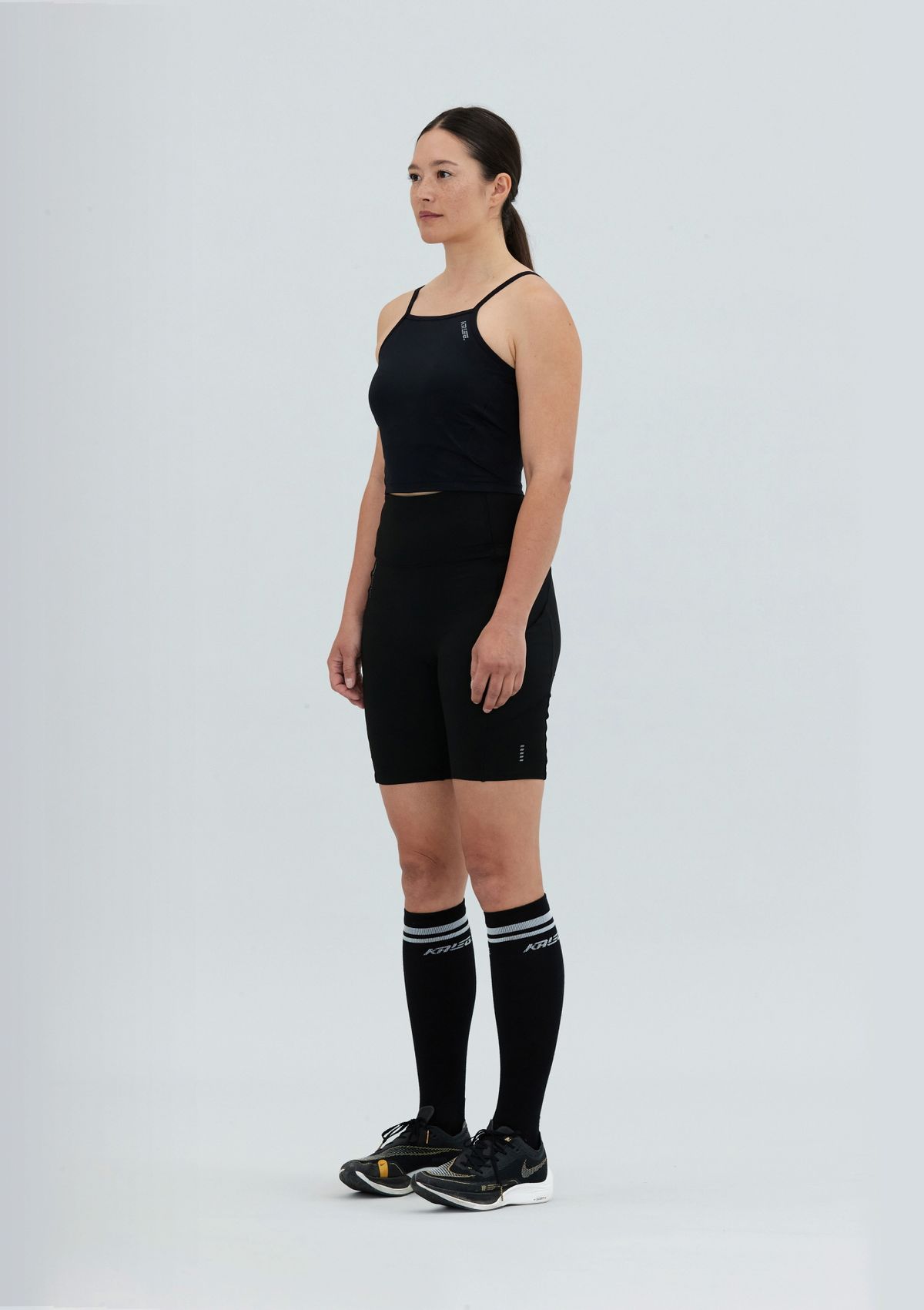 칼렉(KALEG) WOMENS BALANCE TANK TOP/BLACK