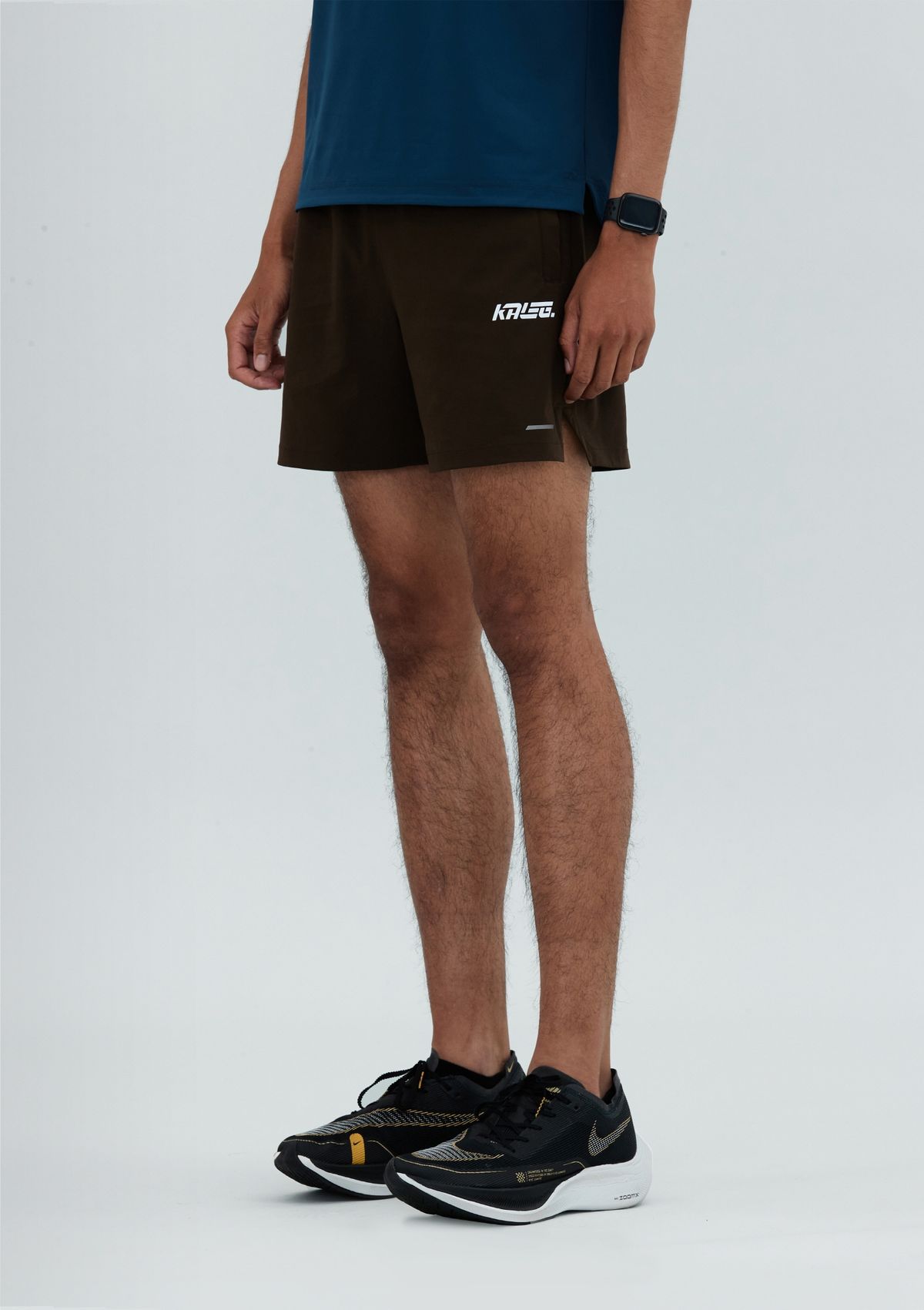 칼렉(KALEG) MENS ACTYON WOVEN SHORTS (6)/DARK BROWN