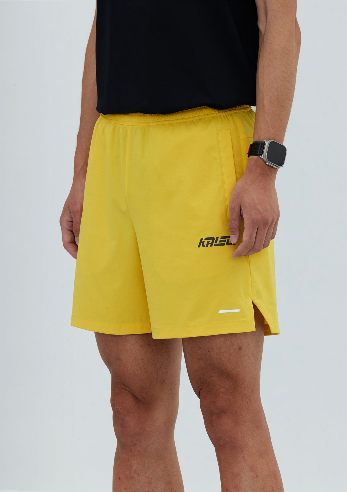 칼렉(KALEG) MENS ACTYON WOVEN SHORTS (6)/YELLOW