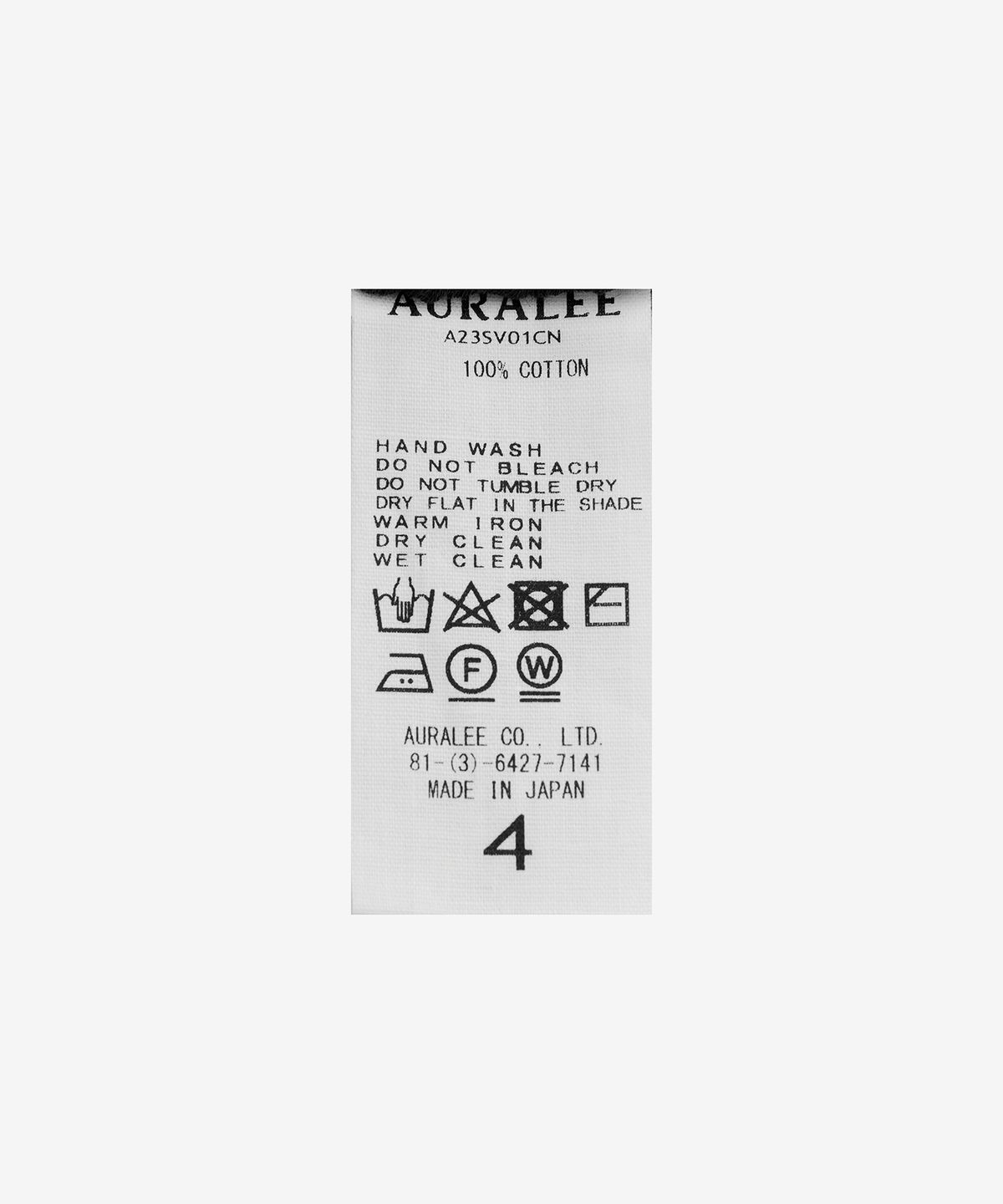 오라리(AURALEE) 코드 케이블 니트 - 퍼플 / A23SV01CNPURPLE