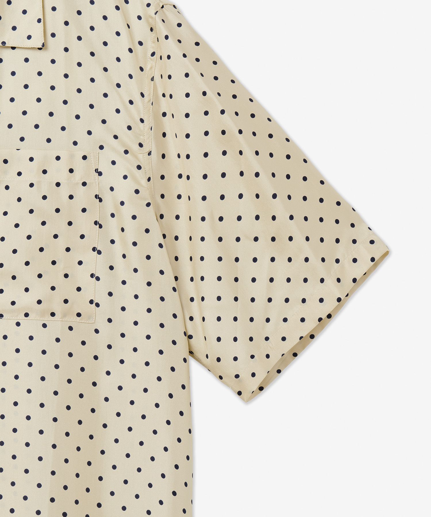 ★★AMI PARIS★★ Polka Dot Short Sleeve Shirt Beige HSH203S MUSINSA | AMI Polka Dot Short Sleeve Shirt - Beige