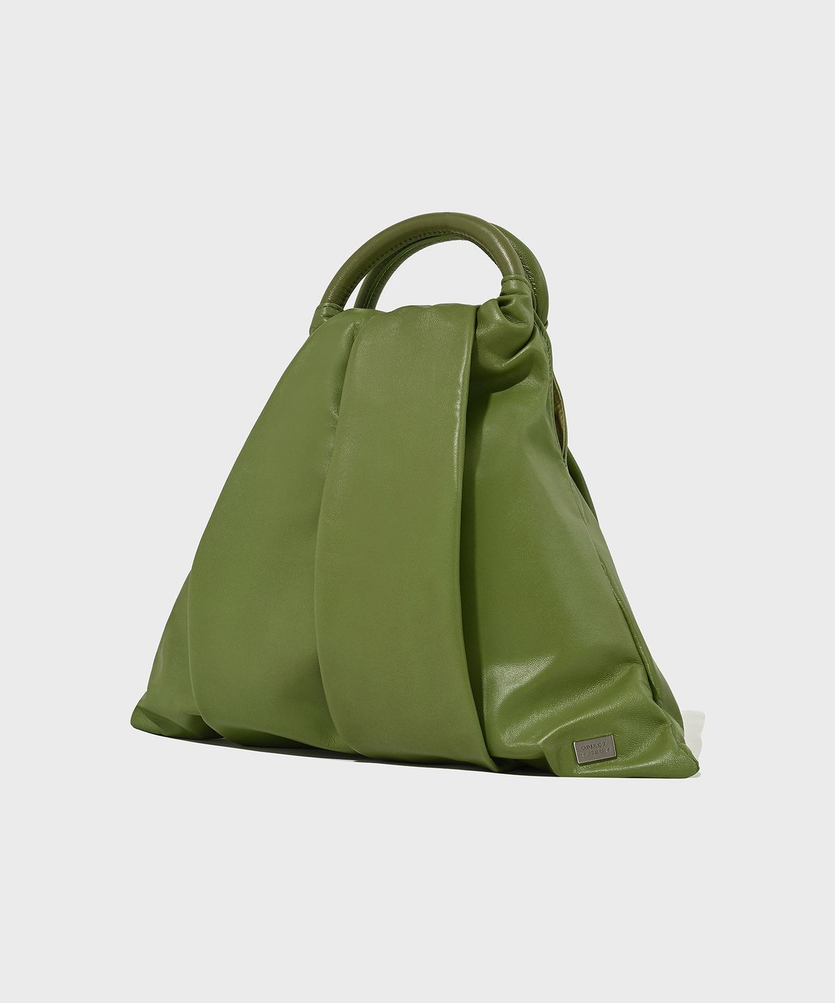 오브젝트 뮤지엄(OBJECT MUSEUM) Clam mini tote bag GREEN