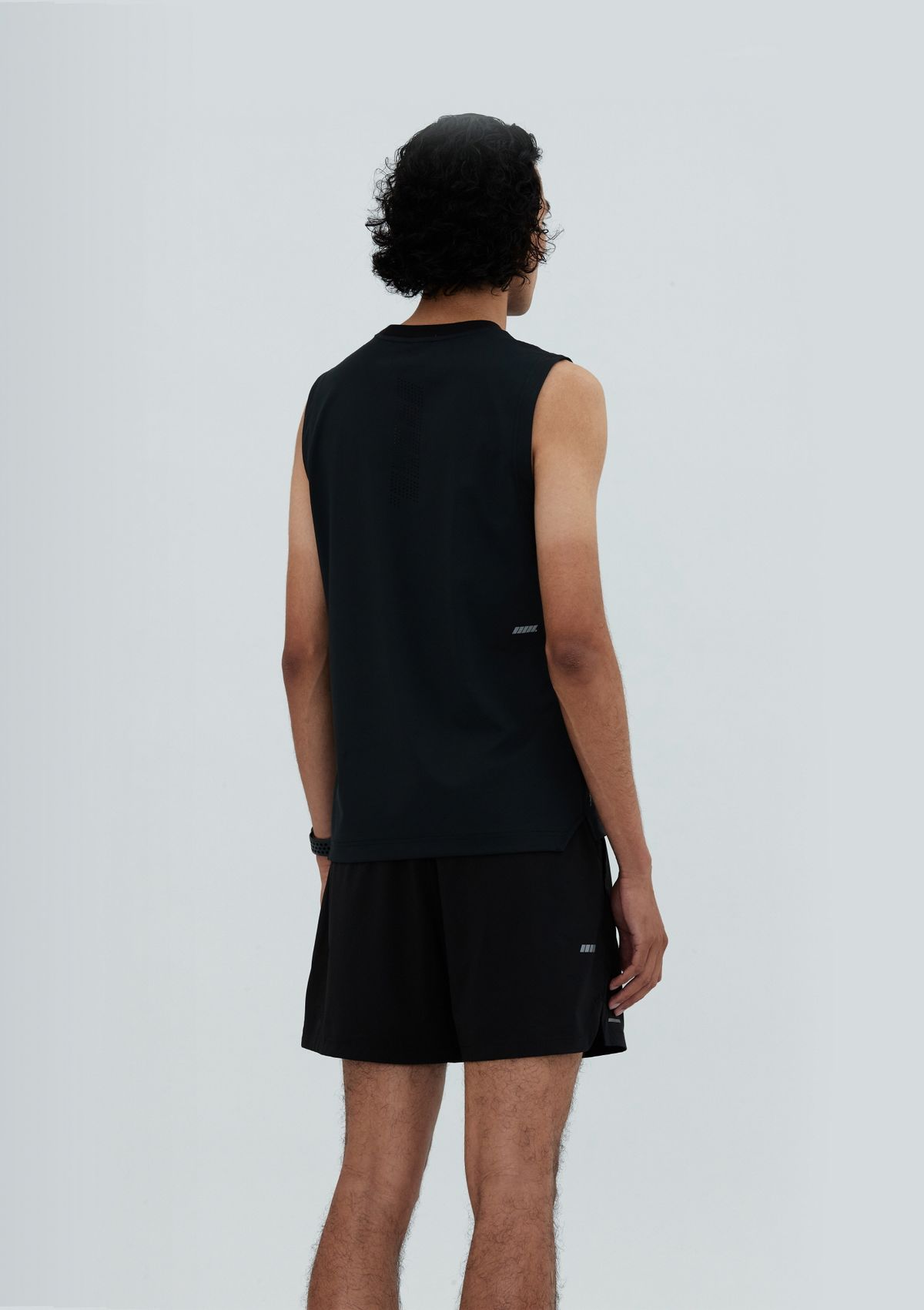 칼렉(KALEG) MENS BALANCE SLEEVENESS (ATHLETIC)/BLACK