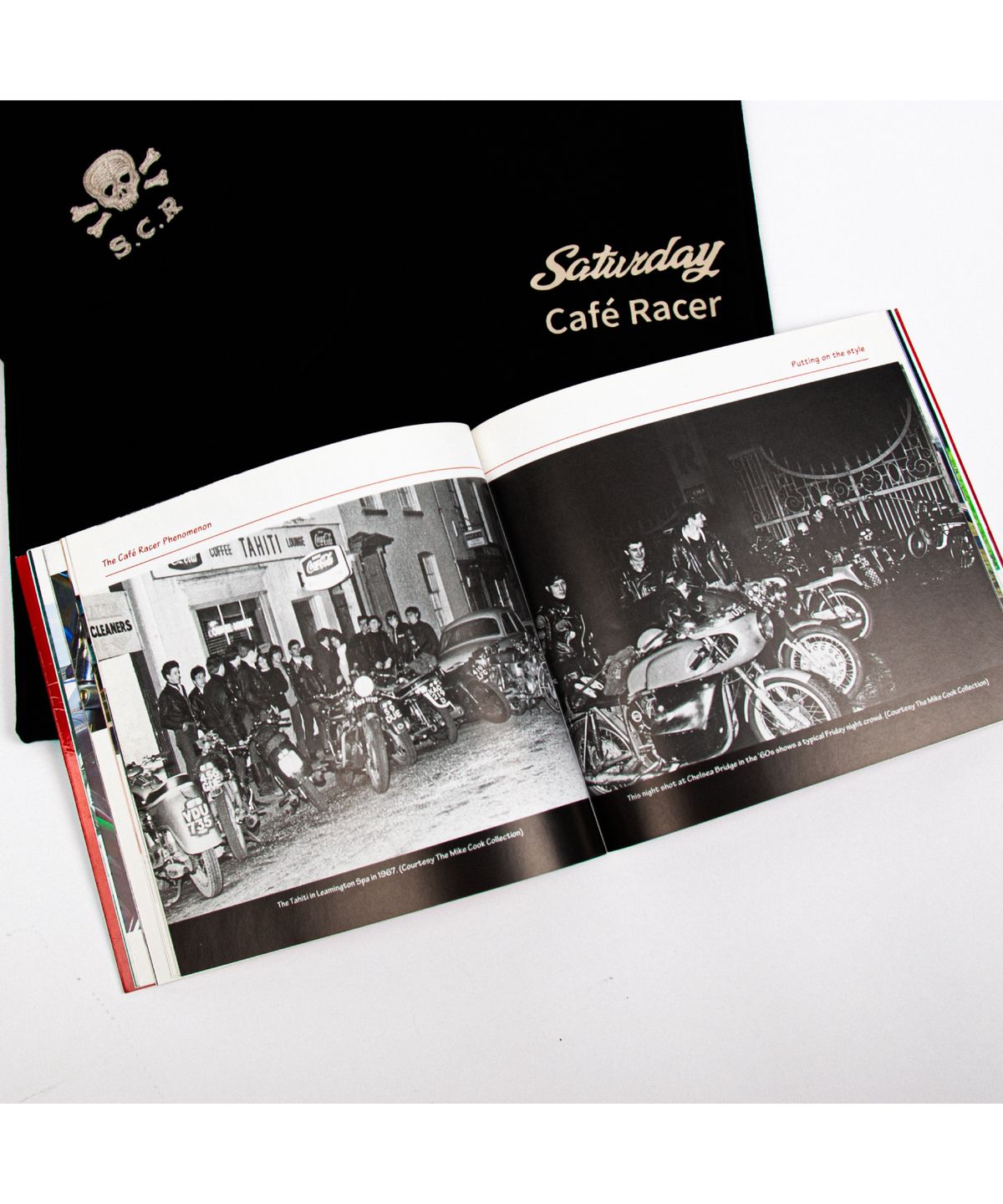 세러데이 레저 클럽(SATURDAY LEISURE CLUB) Saturday Cafe Racer T-shirt(Unisex)